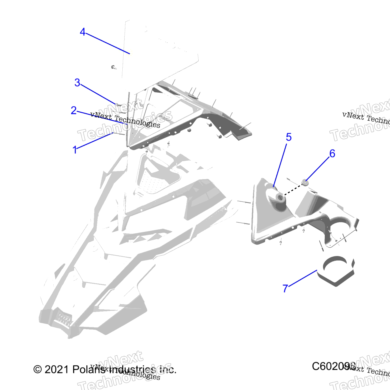 Body, Hood, Plenum Asm. S23mdx6dsa / 6Dea