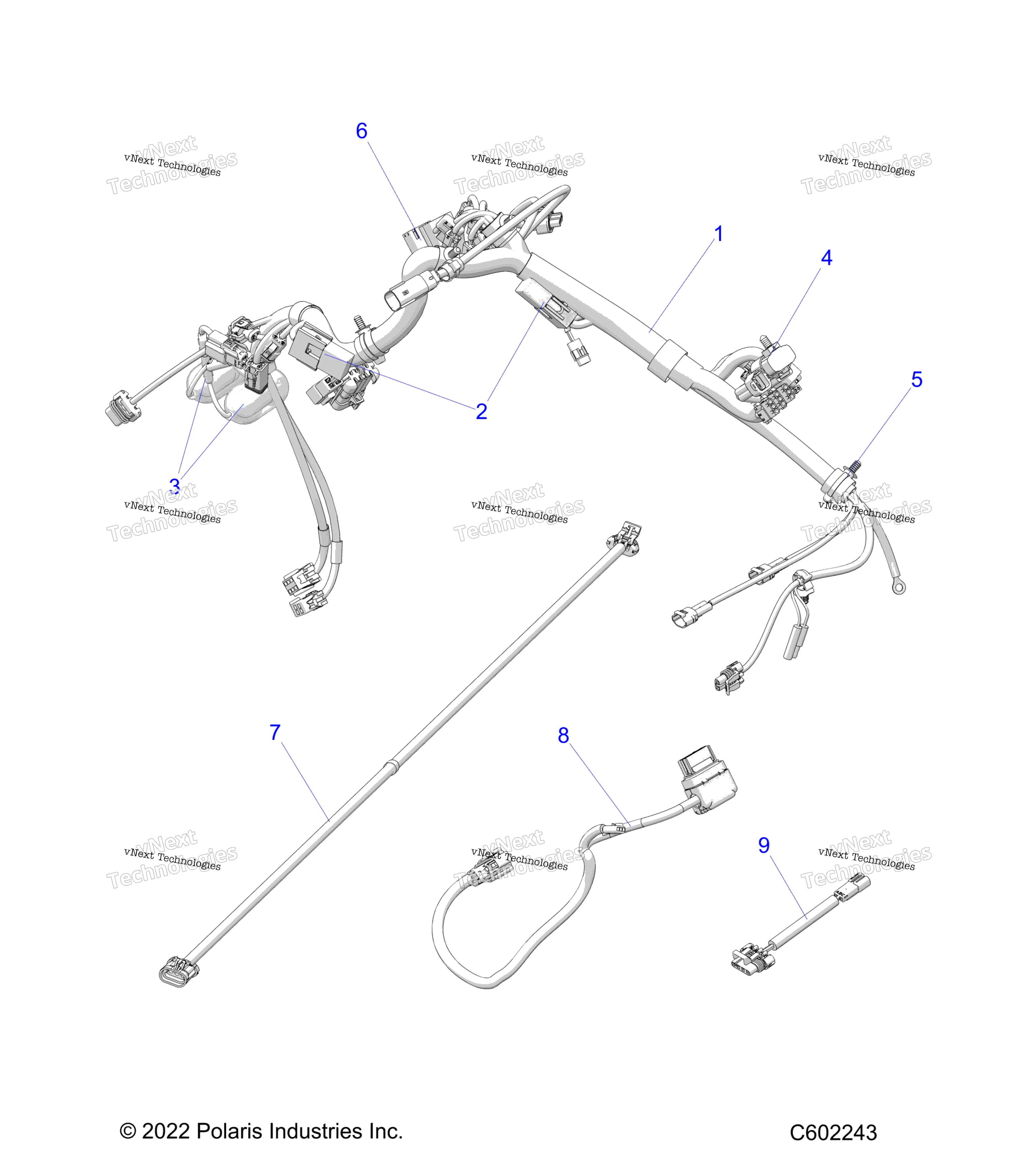 Electrical, Wire Harnesses S23mdx6dsa / 6Dea
