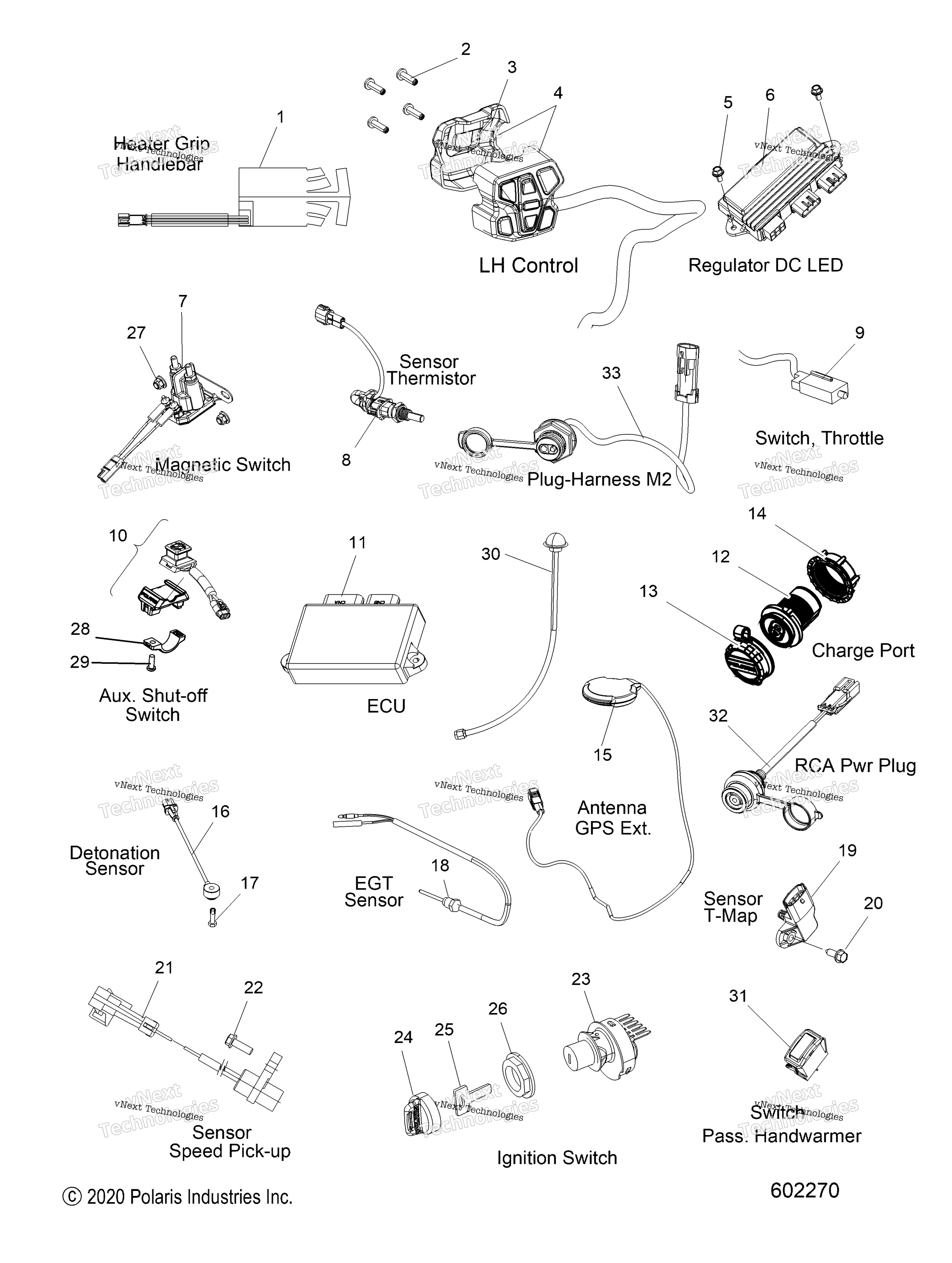 электрооборудование Switches, Sensors & Components