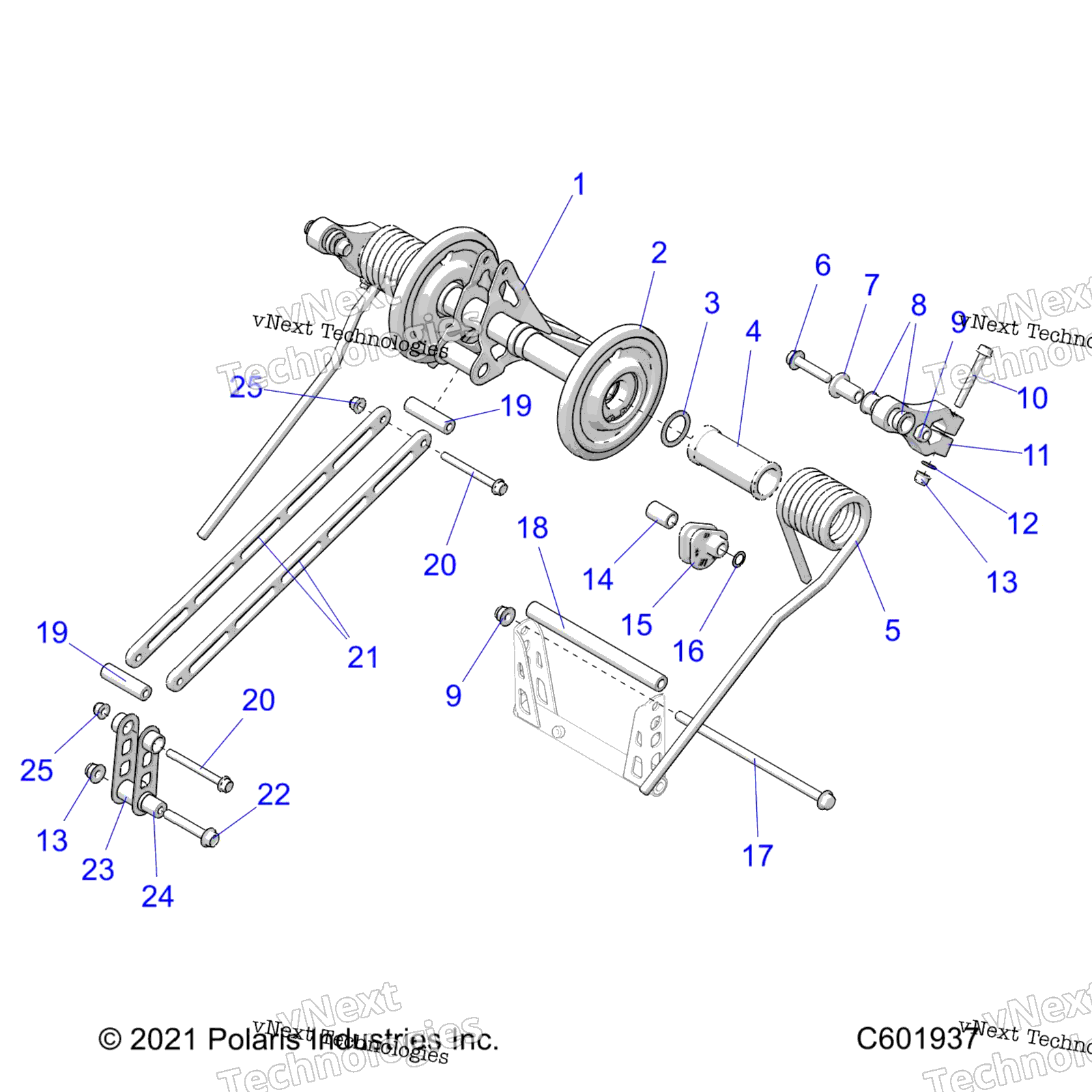 Suspension, Torque Arm, задний S23tdl6rs / 6R