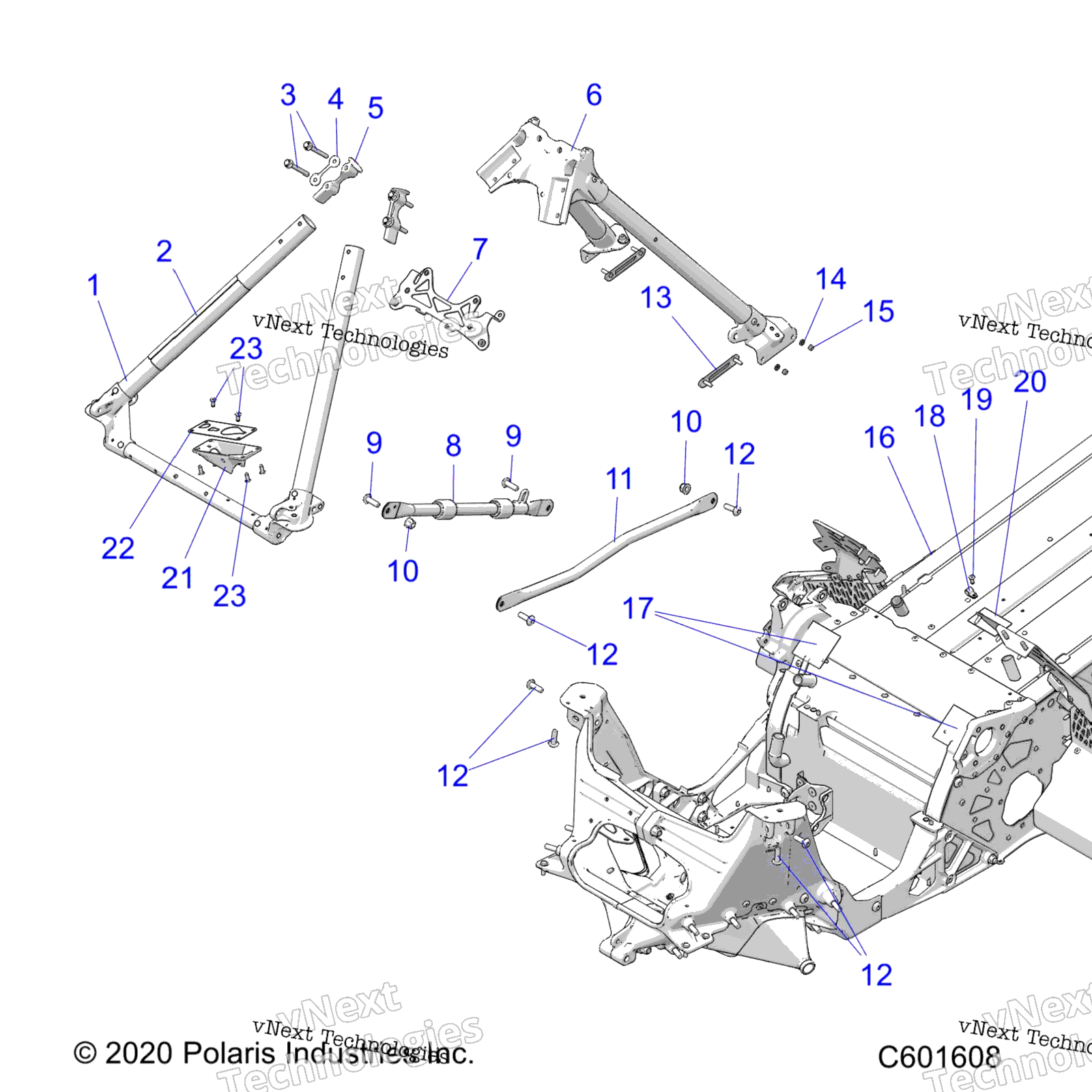 Chassis, Chassis узел & Over Structure