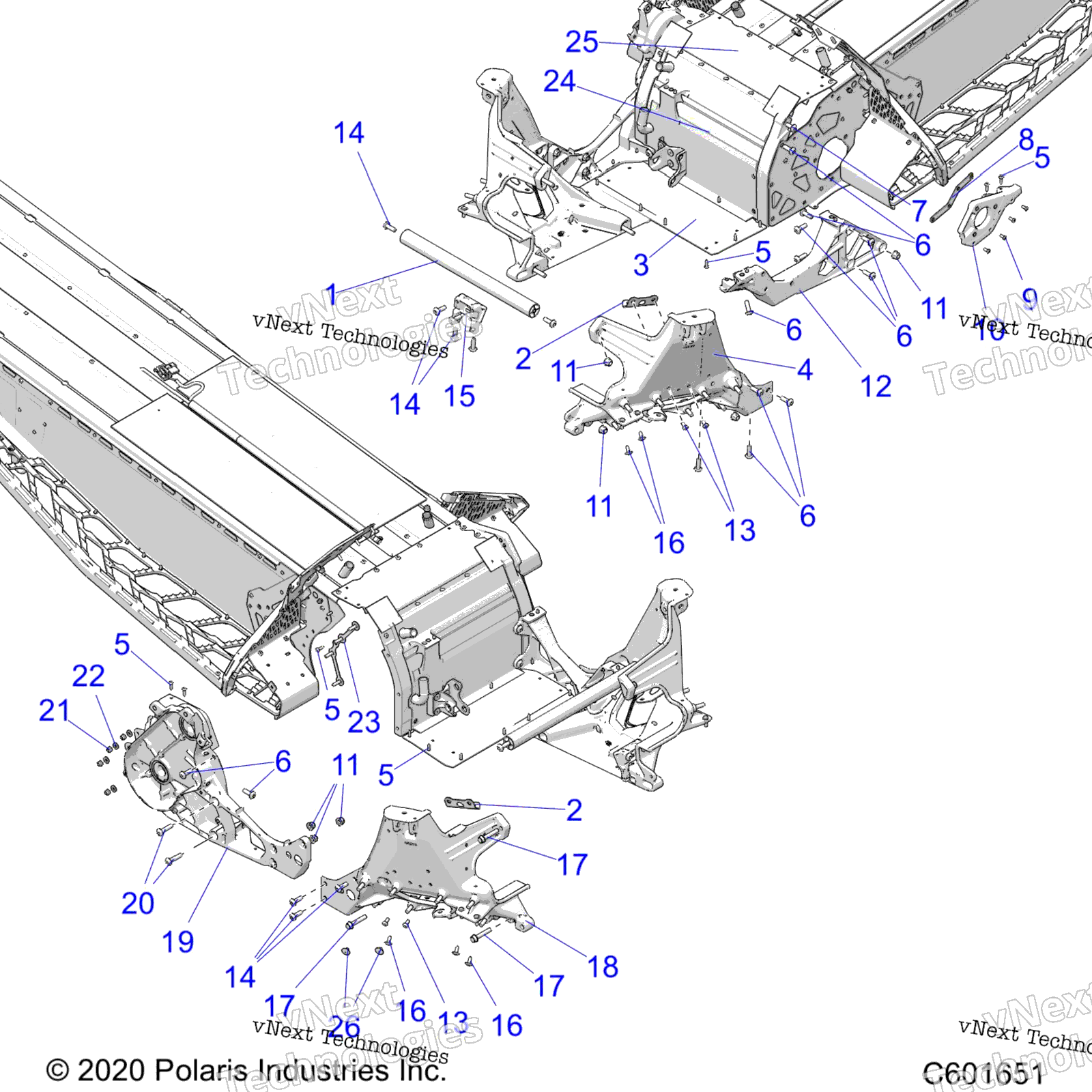 Chassis, Bulkhead узел