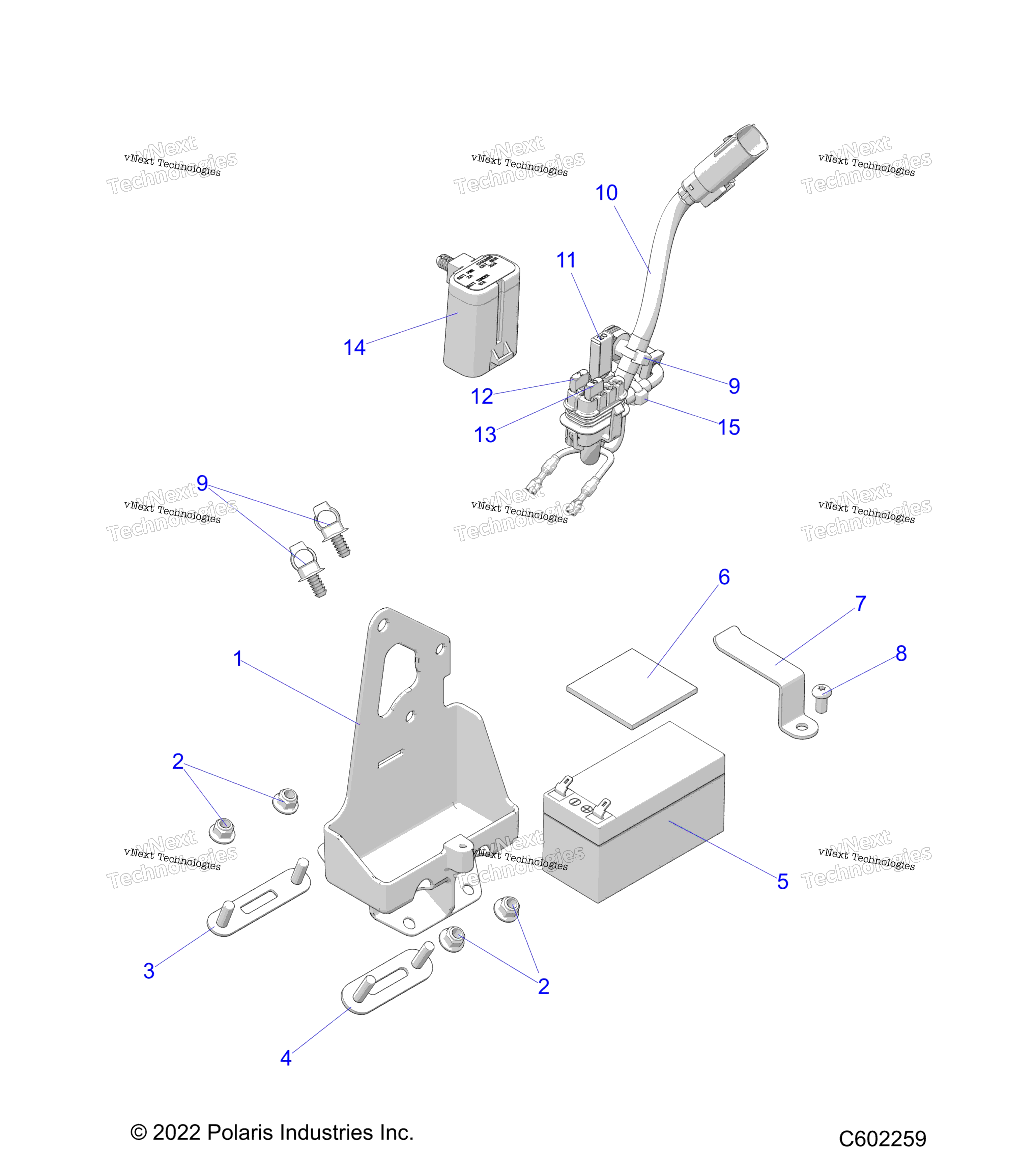 электрооборудование аккумулятор Manual Start Power Up Components