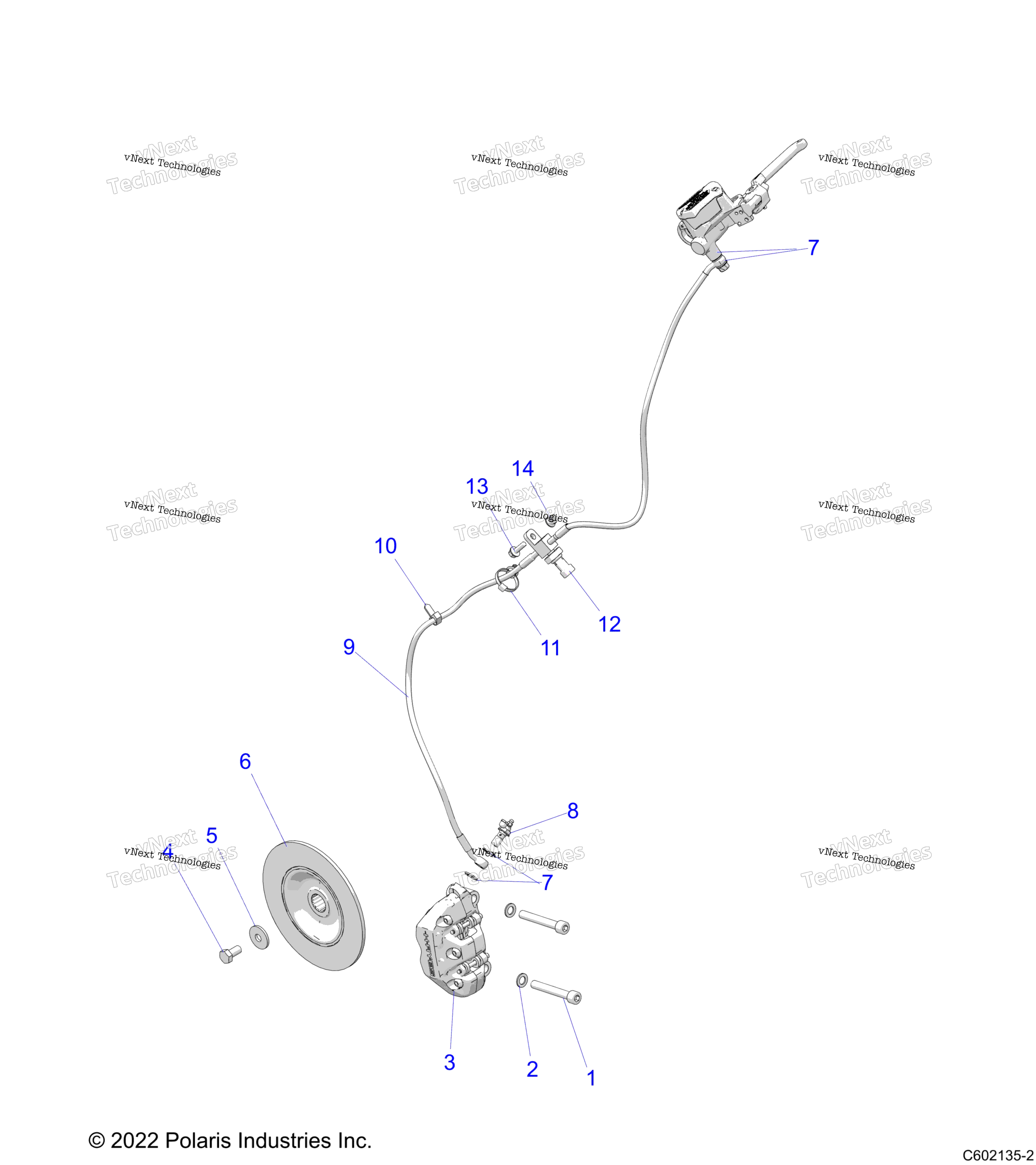 Brakes, тормоз Asm