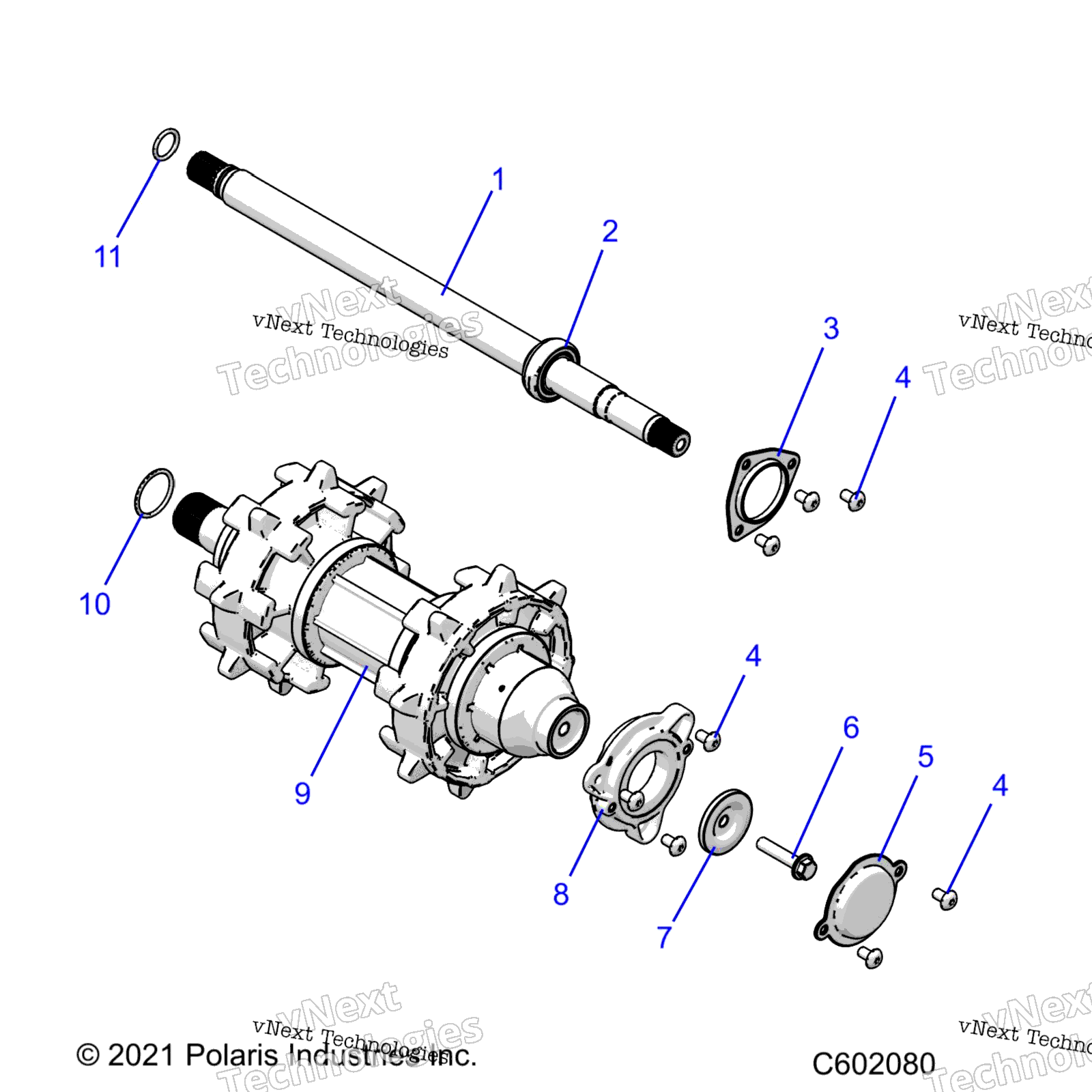 Привод Train, Jackshaft & Driveshaft