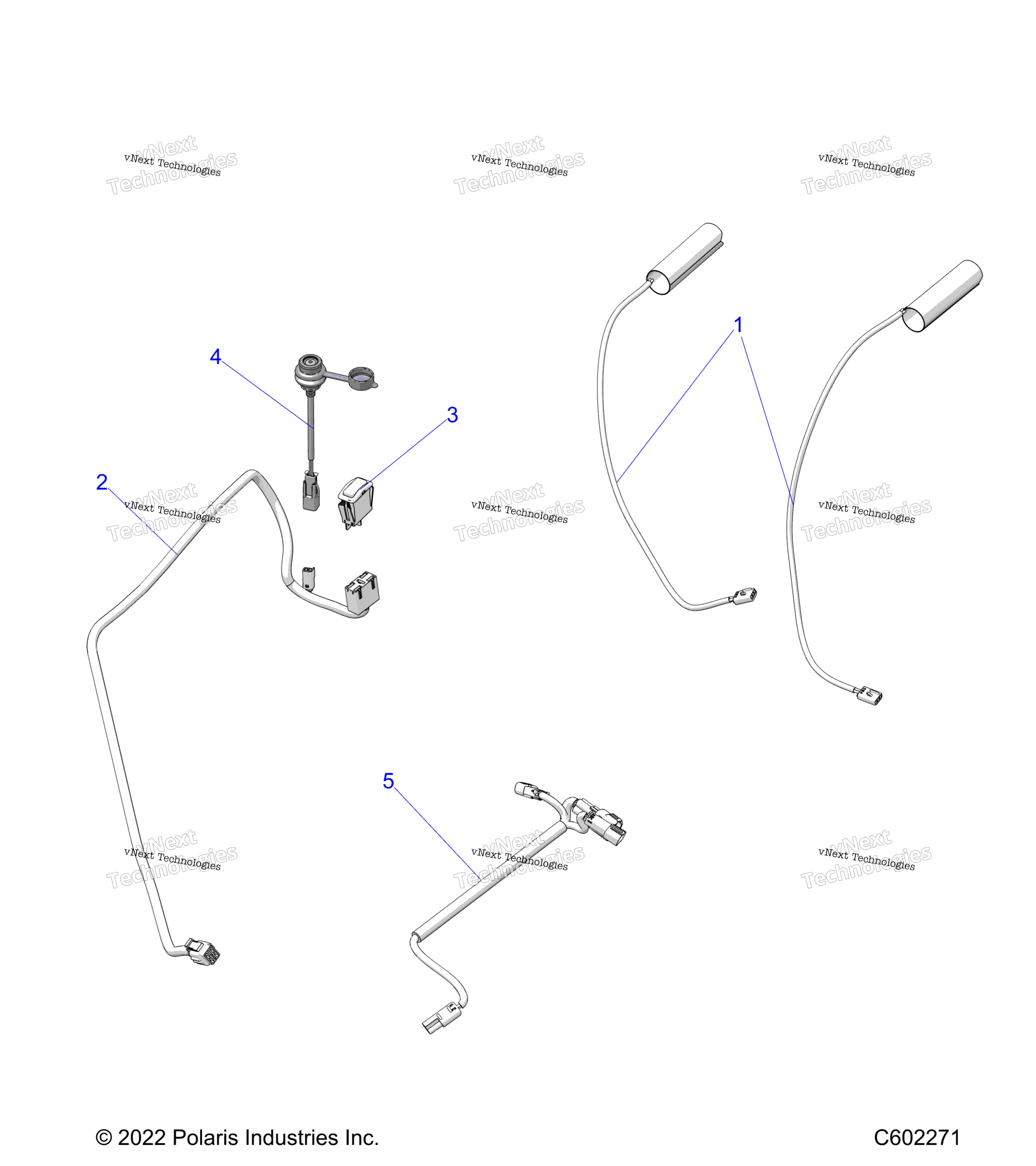 Electrical, Passenger сиденье Components