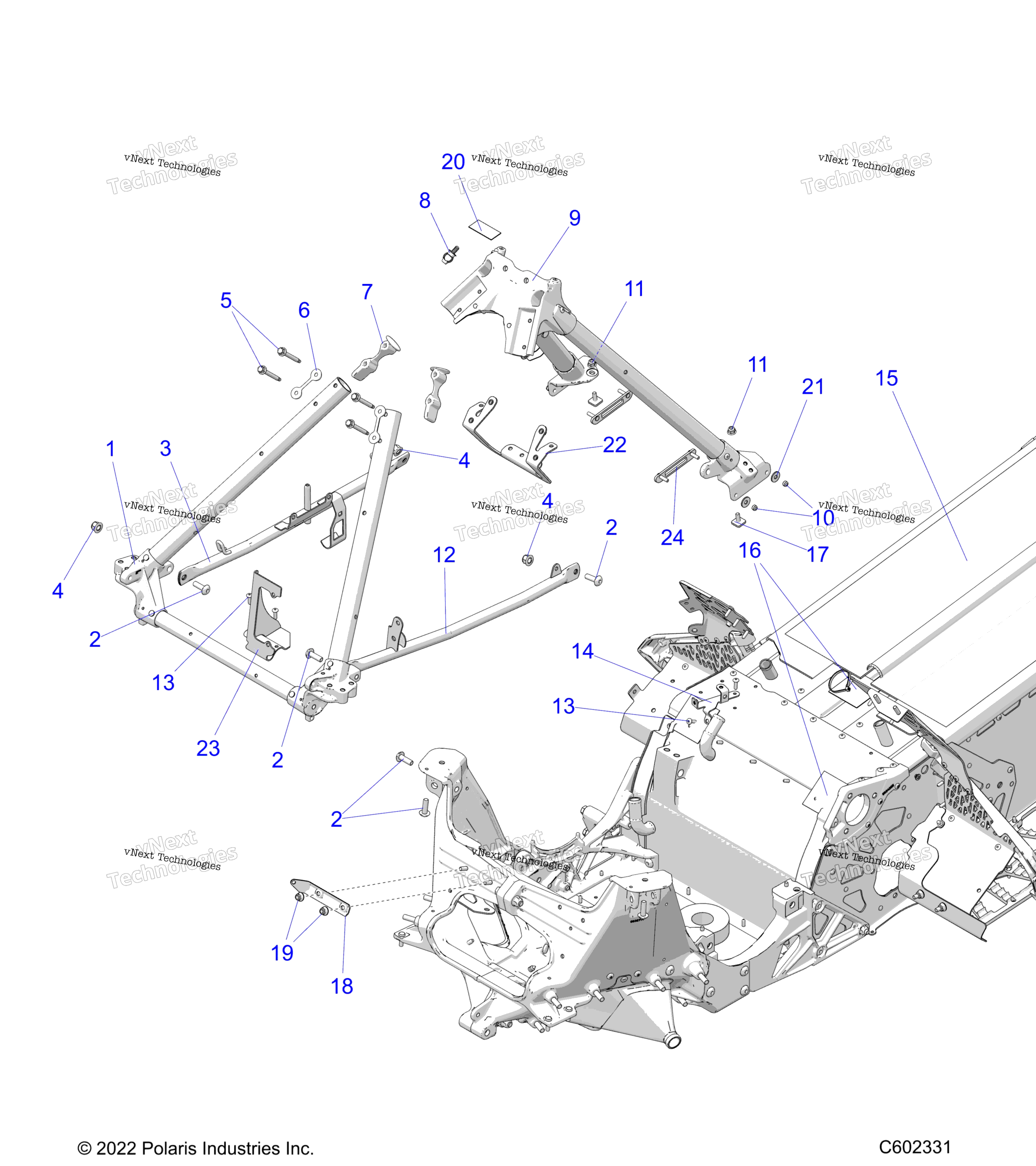 Chassis, Chassis узел & Over Structure