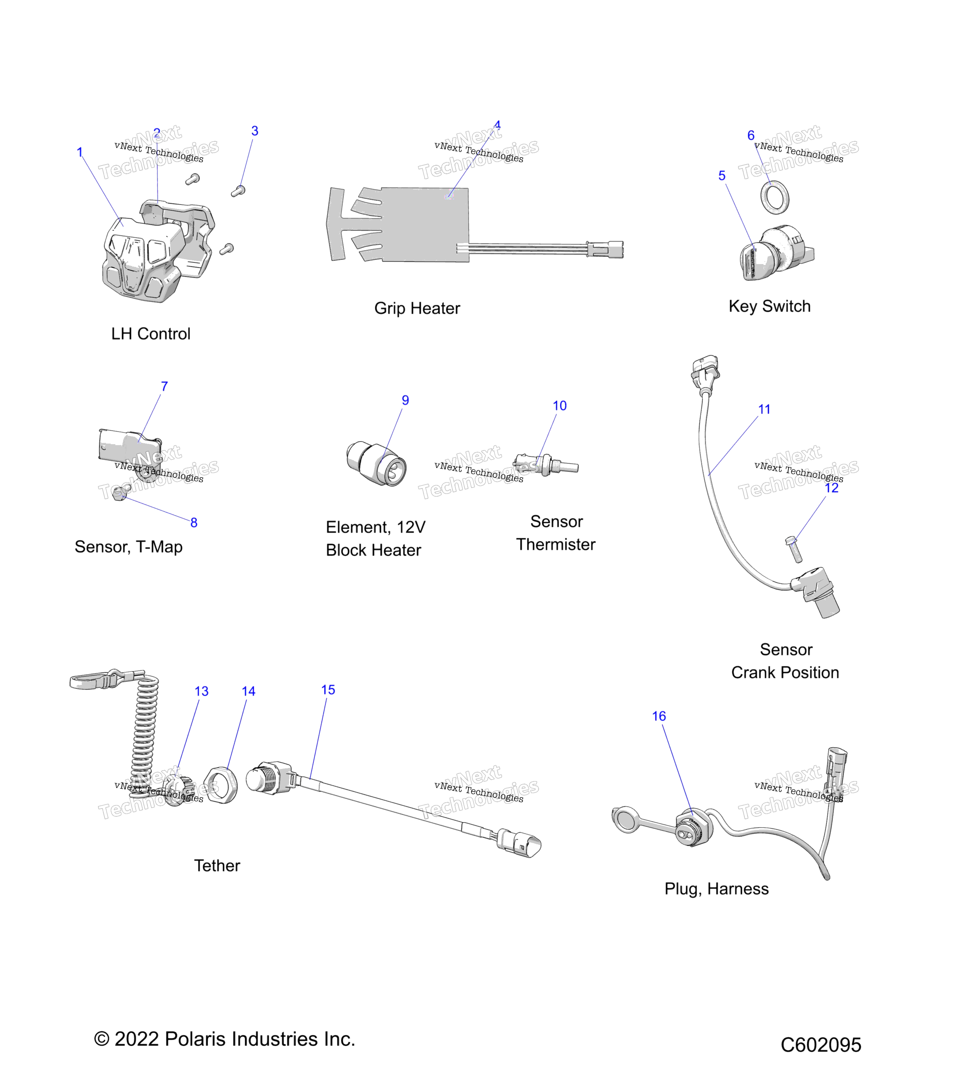 электрооборудование Switches, Sensors & Components 1