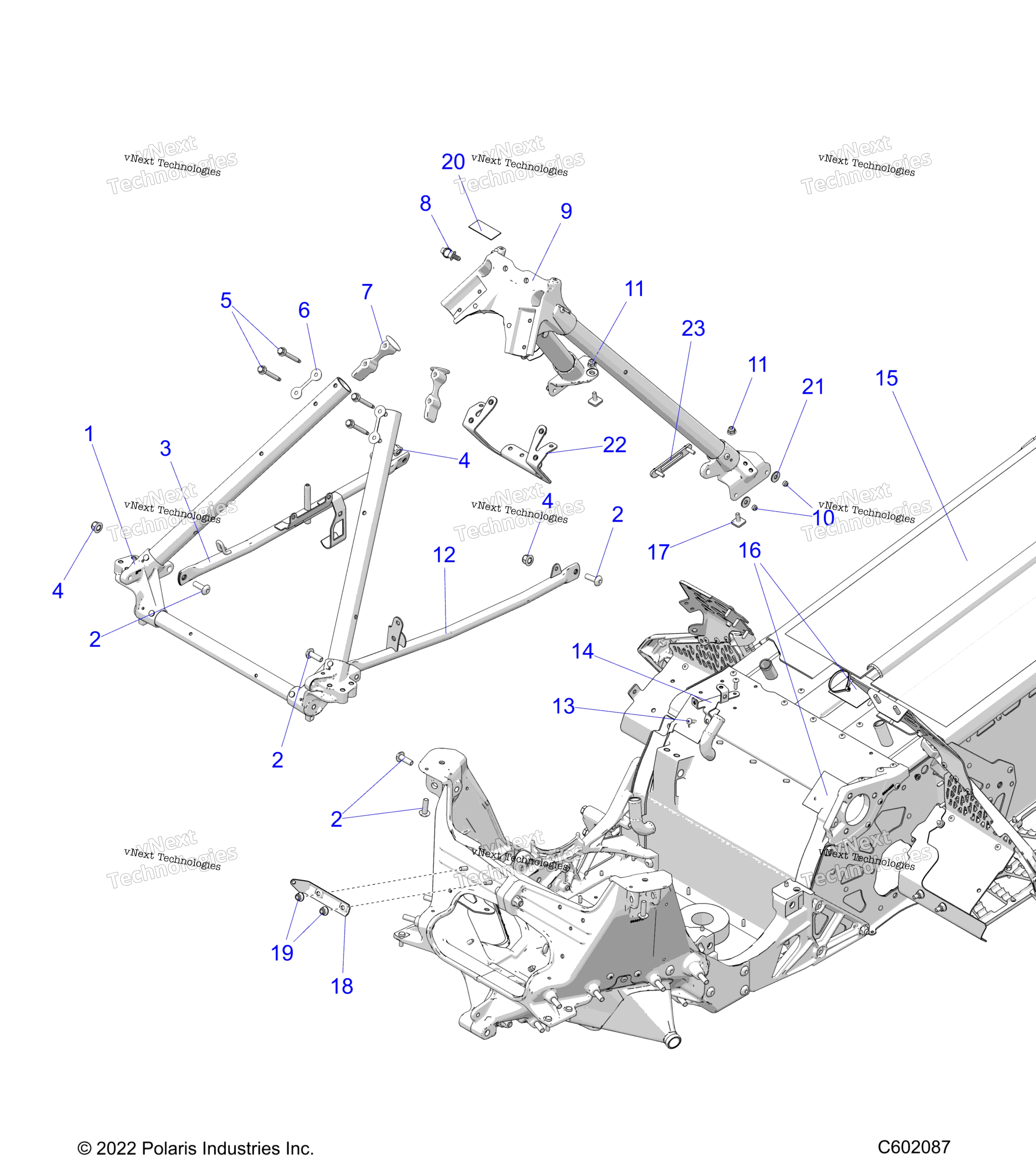 Chassis, Chassis узел & Over Structure