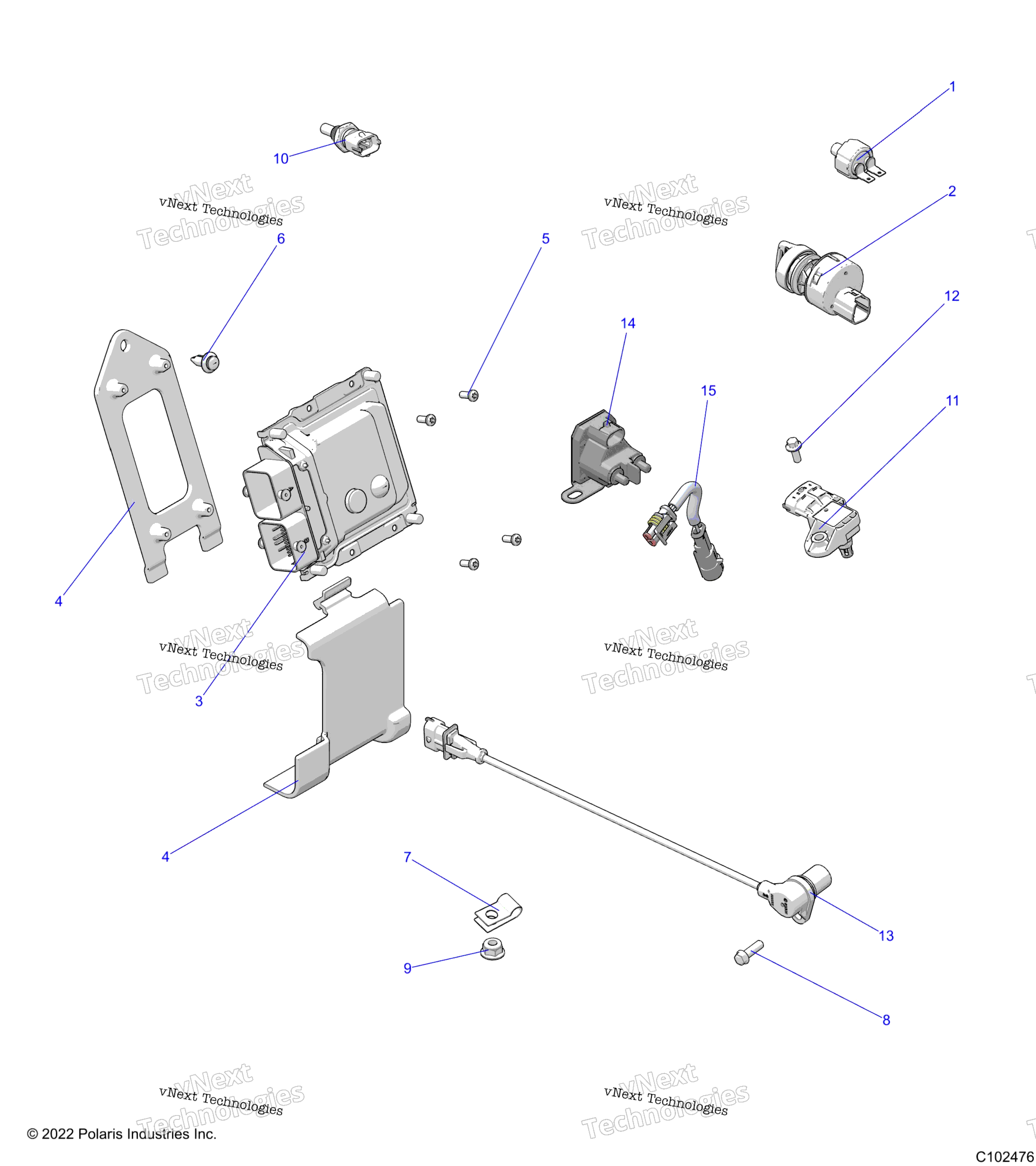 электрооборудование Switches, Sensors & Ecm
