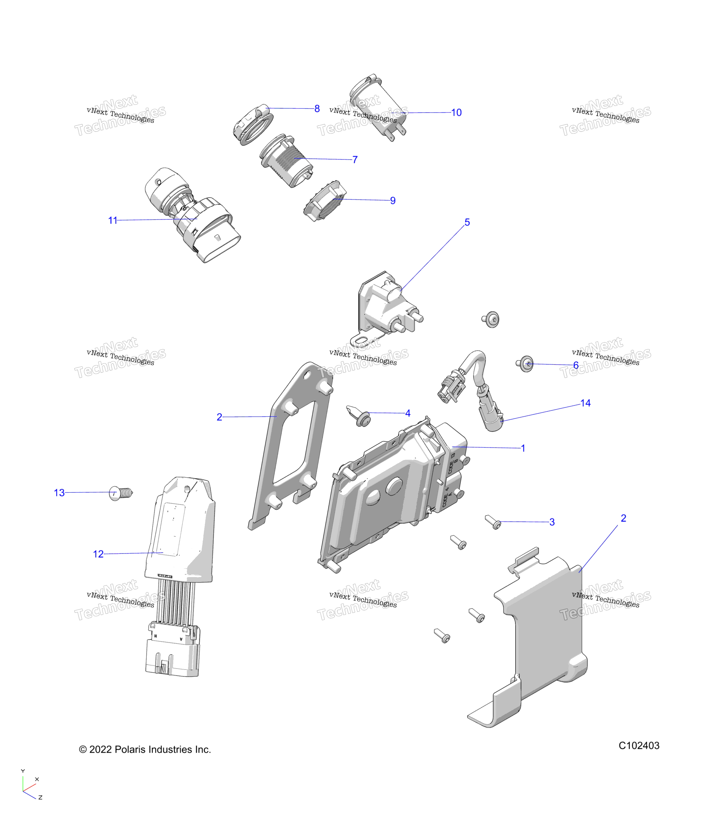 электрооборудование Switches, Sensors & Ecm