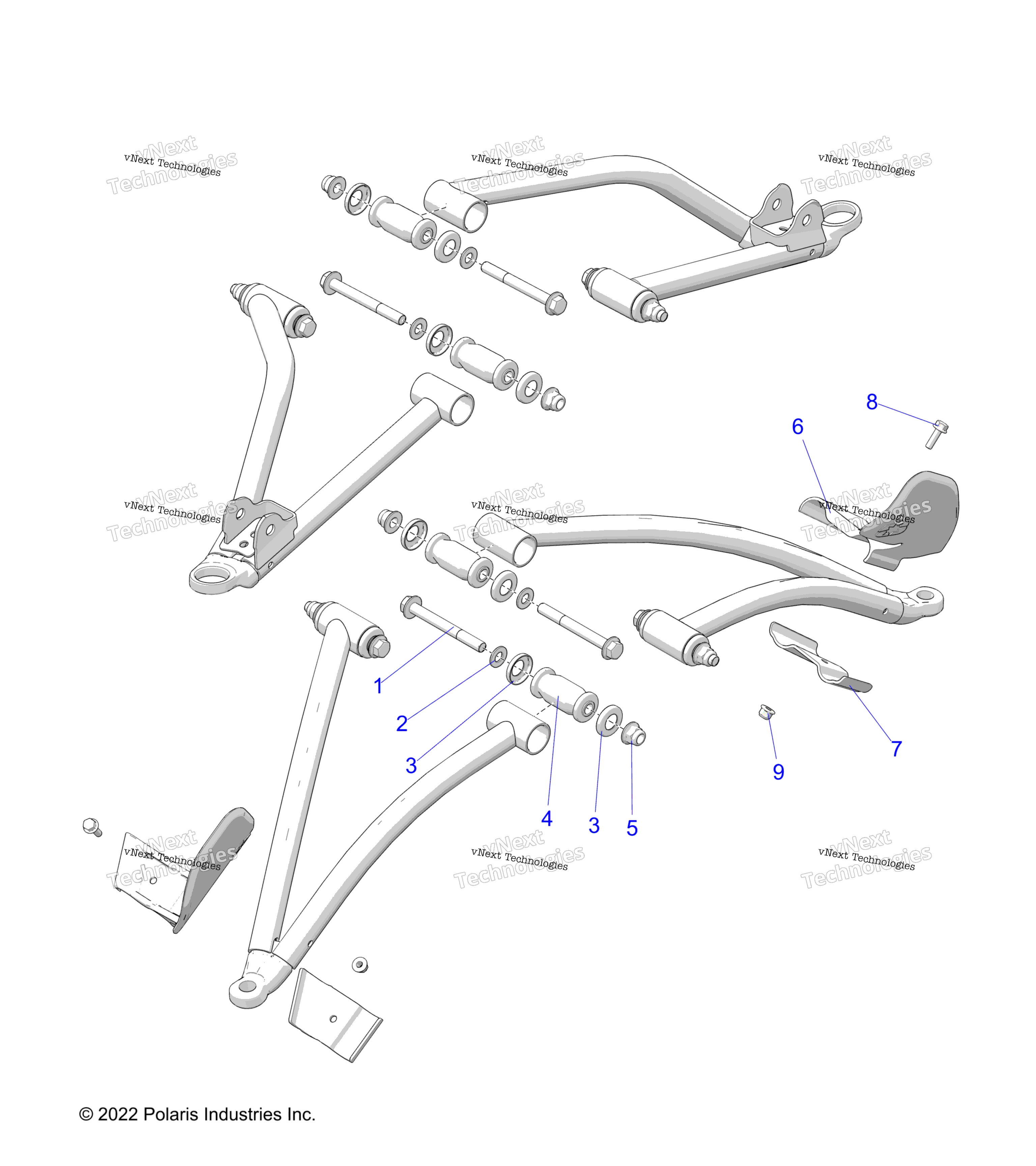 Suspension, рычаг крепление