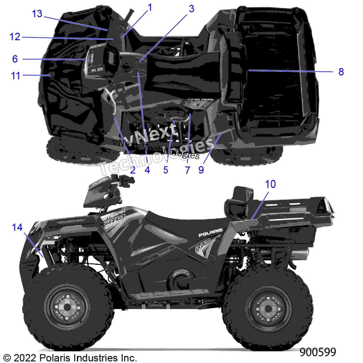 кузов наклейки General