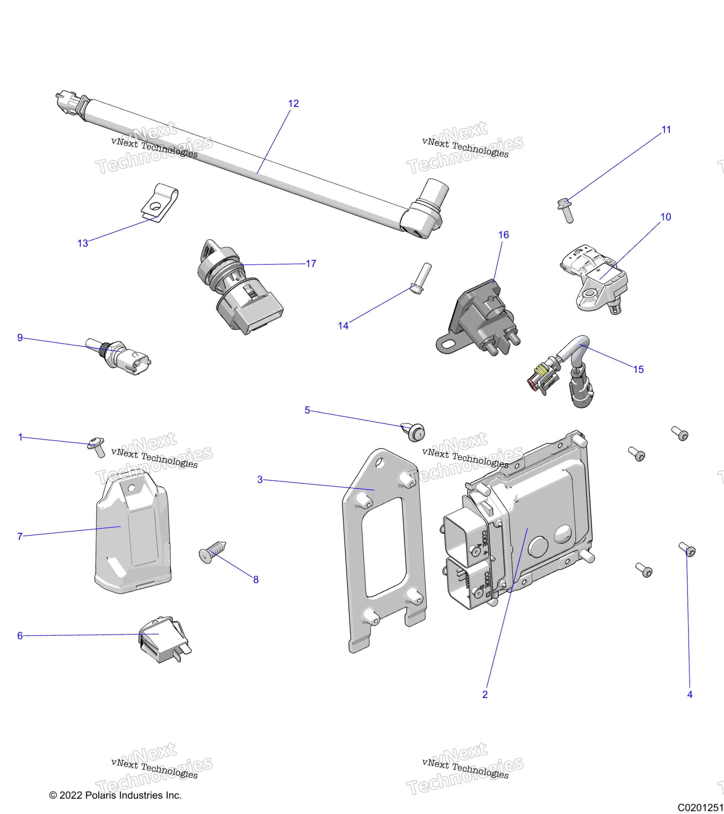электрооборудование Switches, Sensors & Ecm