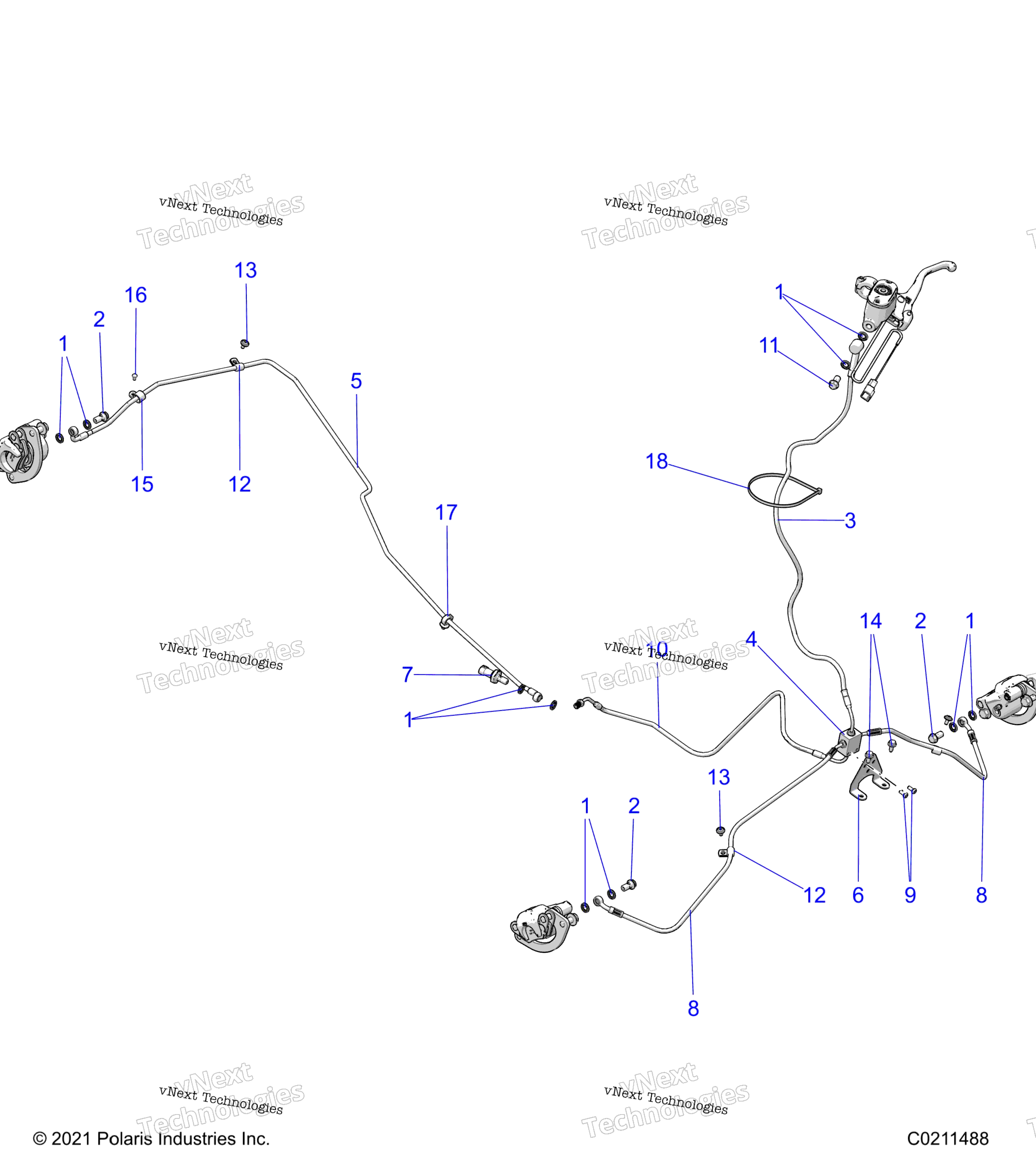Тормоза, тормозные шланги A23sxa85a6/A1/Ea9/Ag/Am