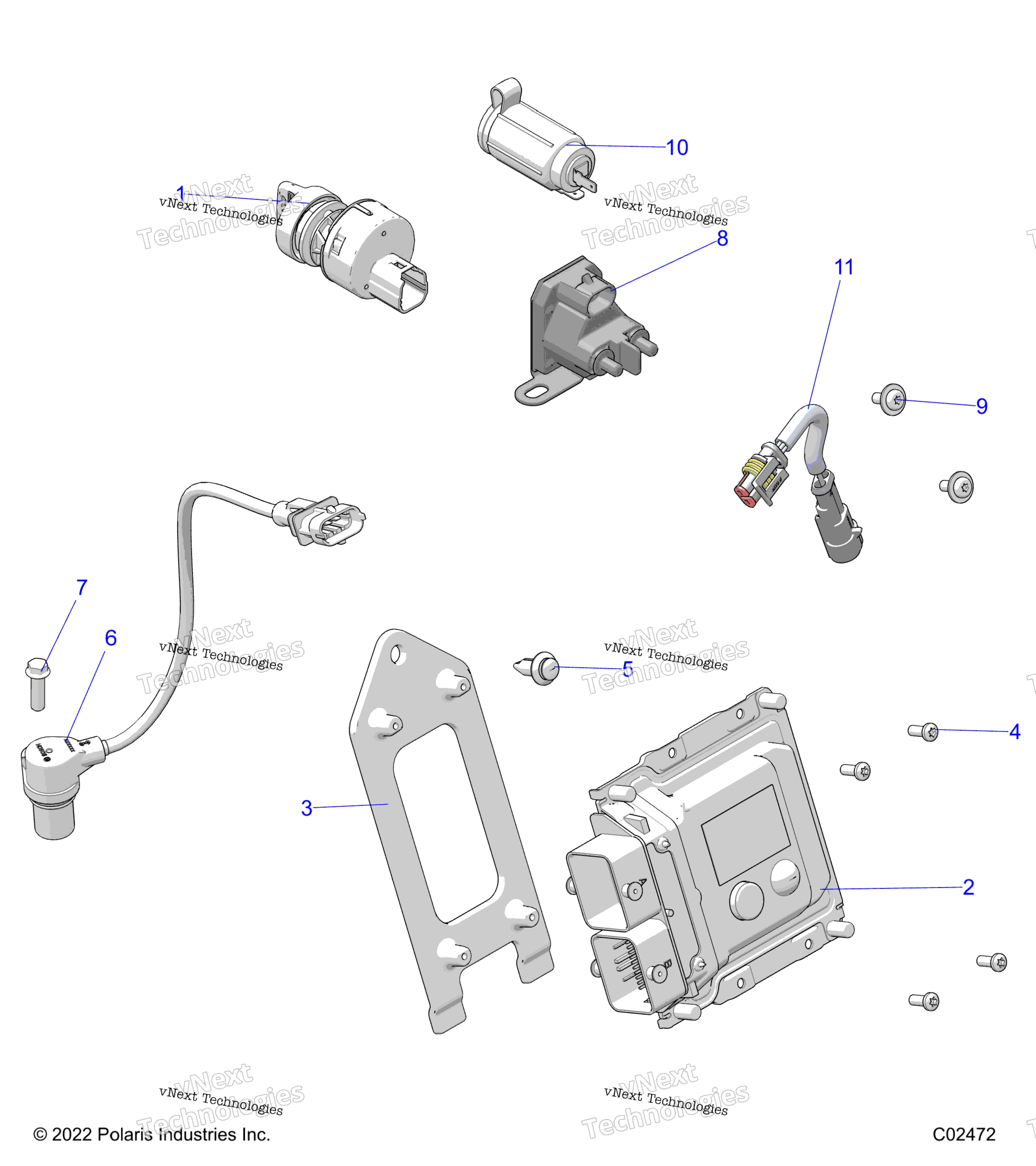 электрооборудование Switches, Sensors & Ecm
