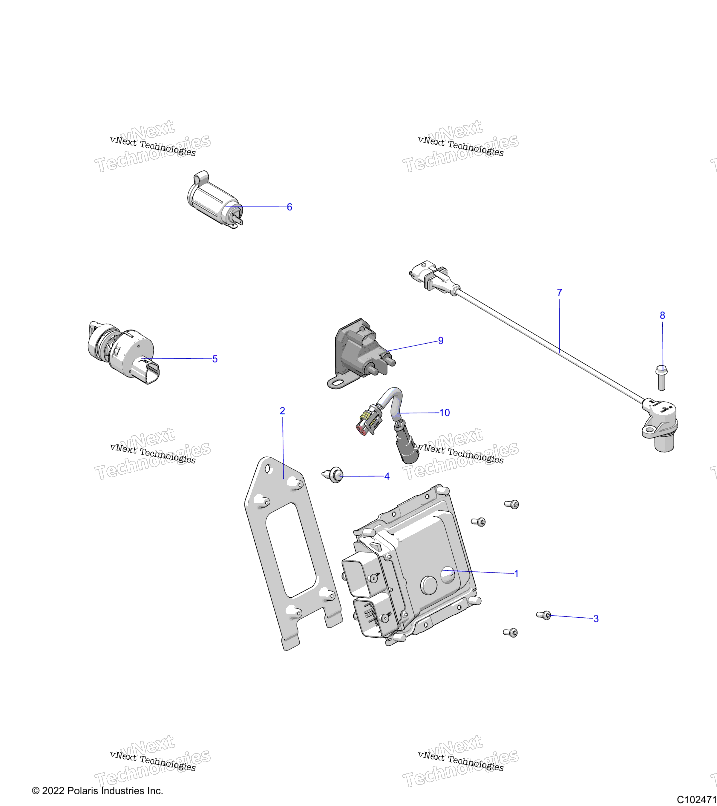 электрооборудование Switches, Sensors & Ecm