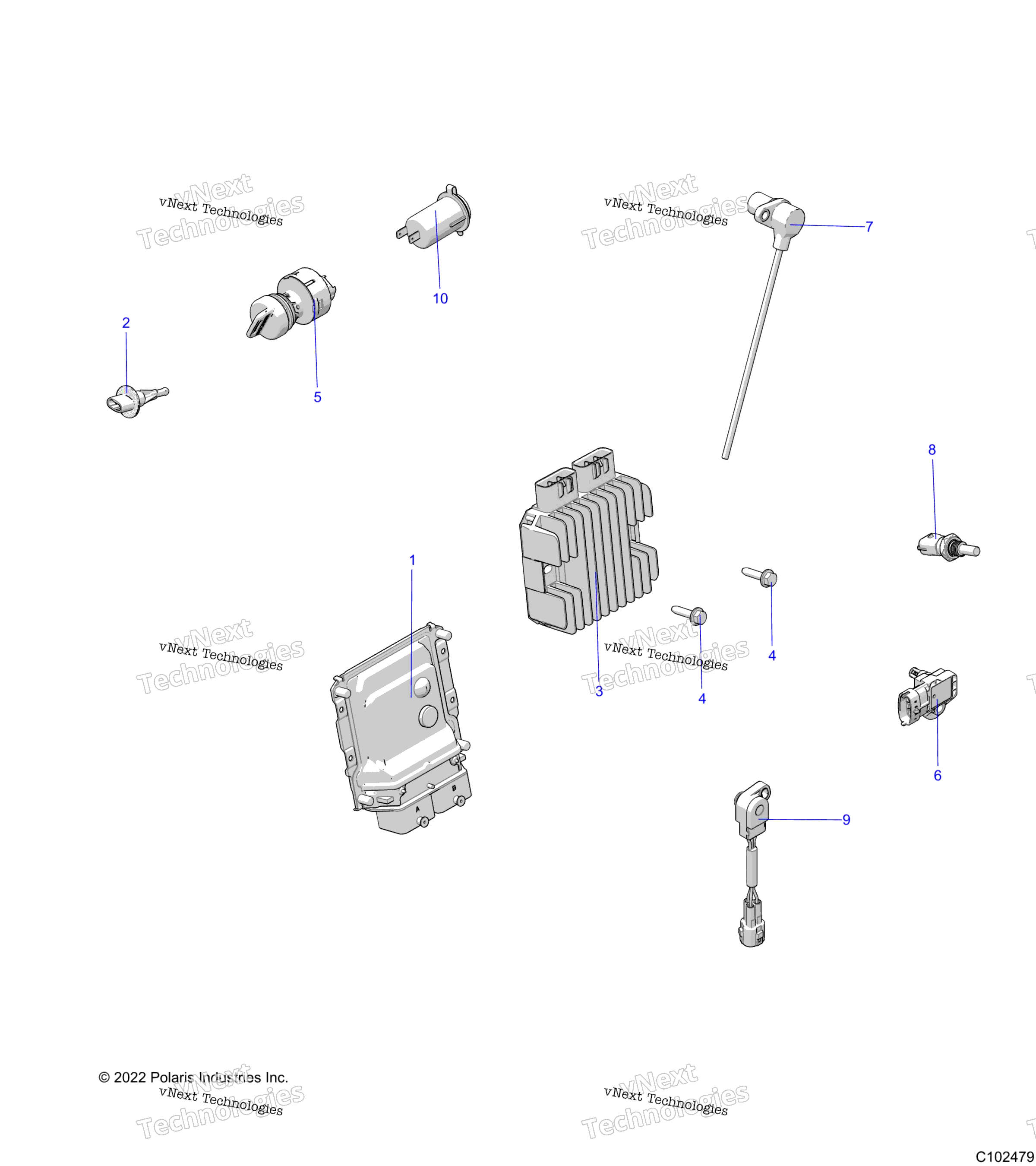 Electrical, Switches, Sensors, Ecu & управление Modules