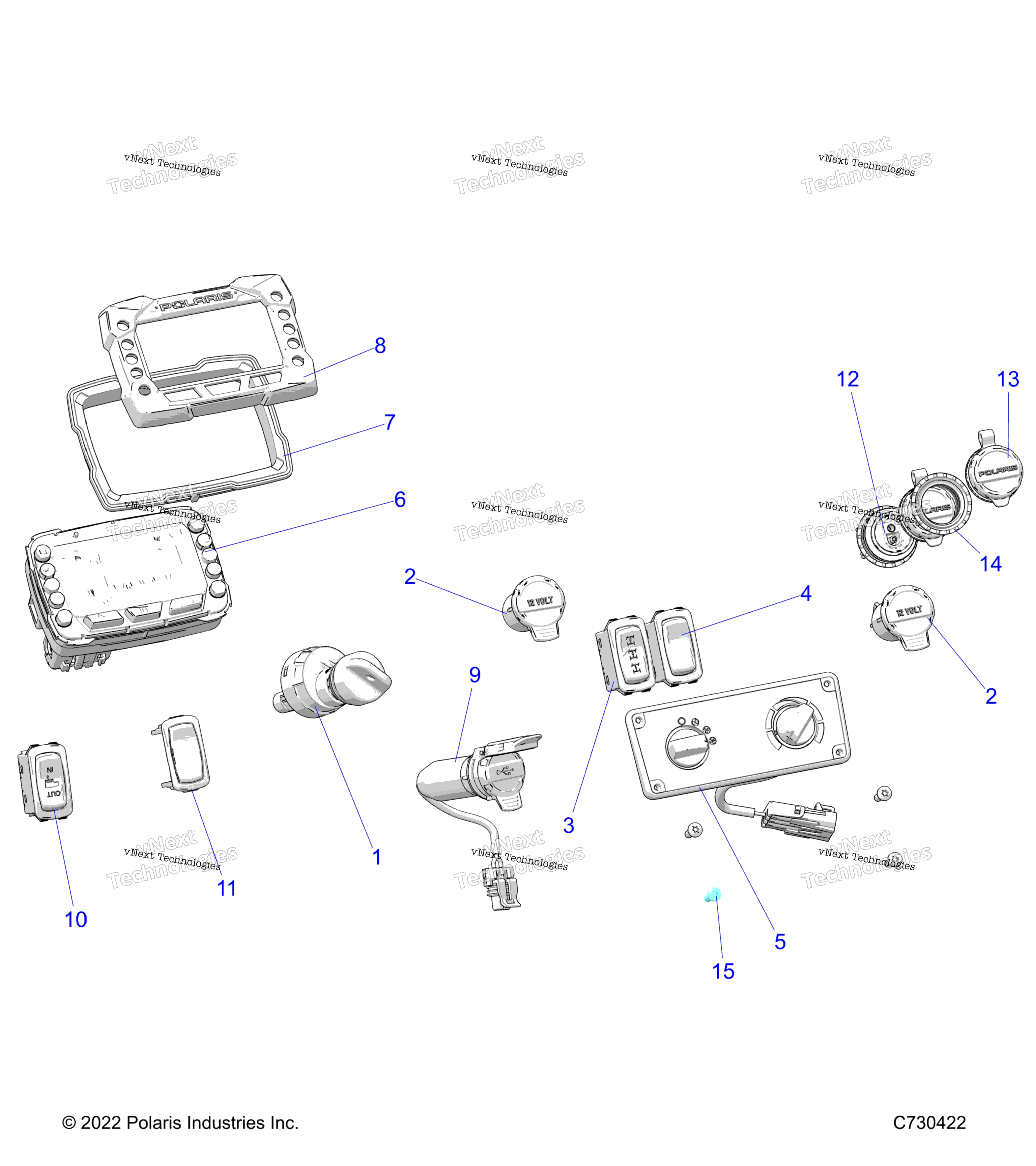 Electrical, панель Instruments