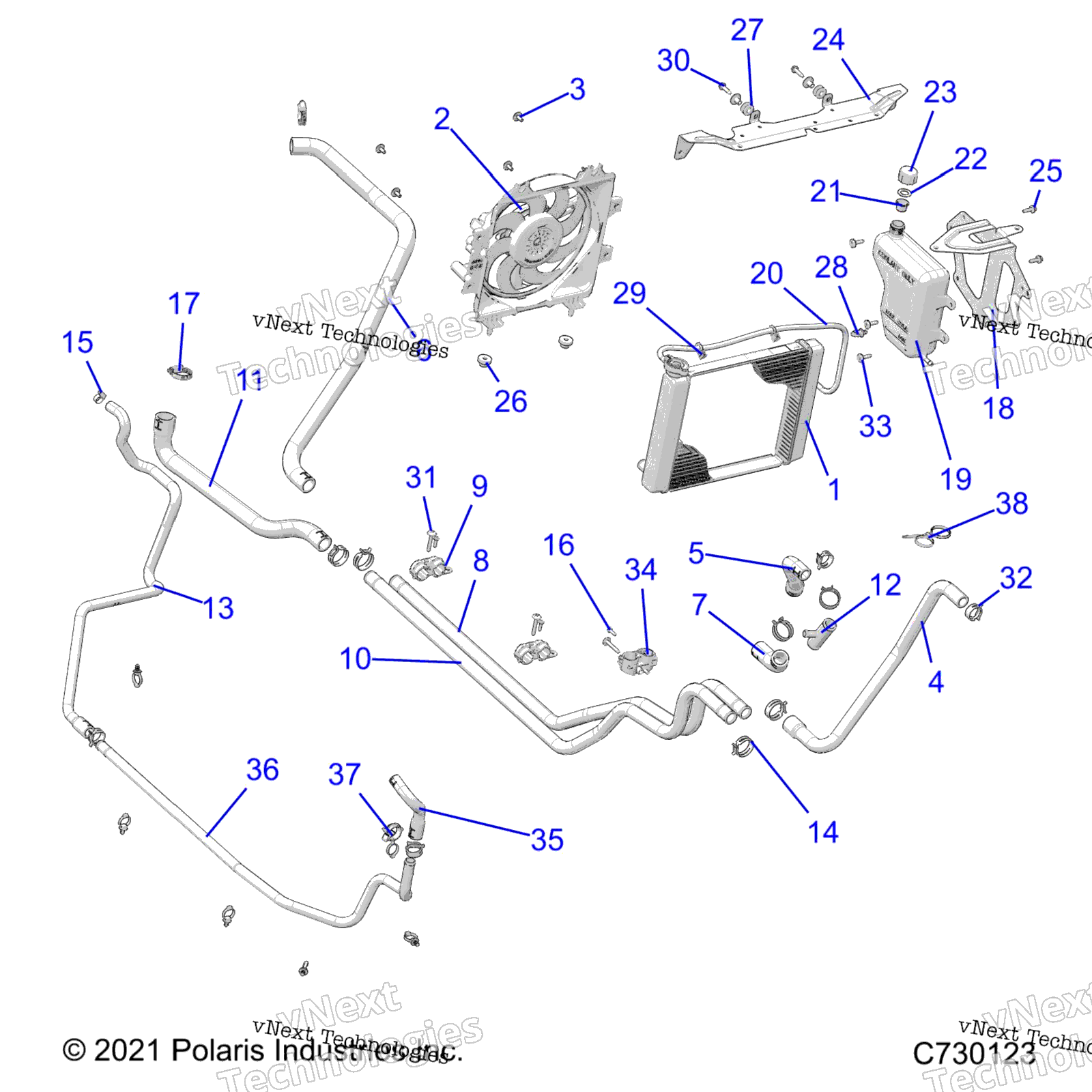 Engine, Cooling, подогрев Prep система R23mas57ck