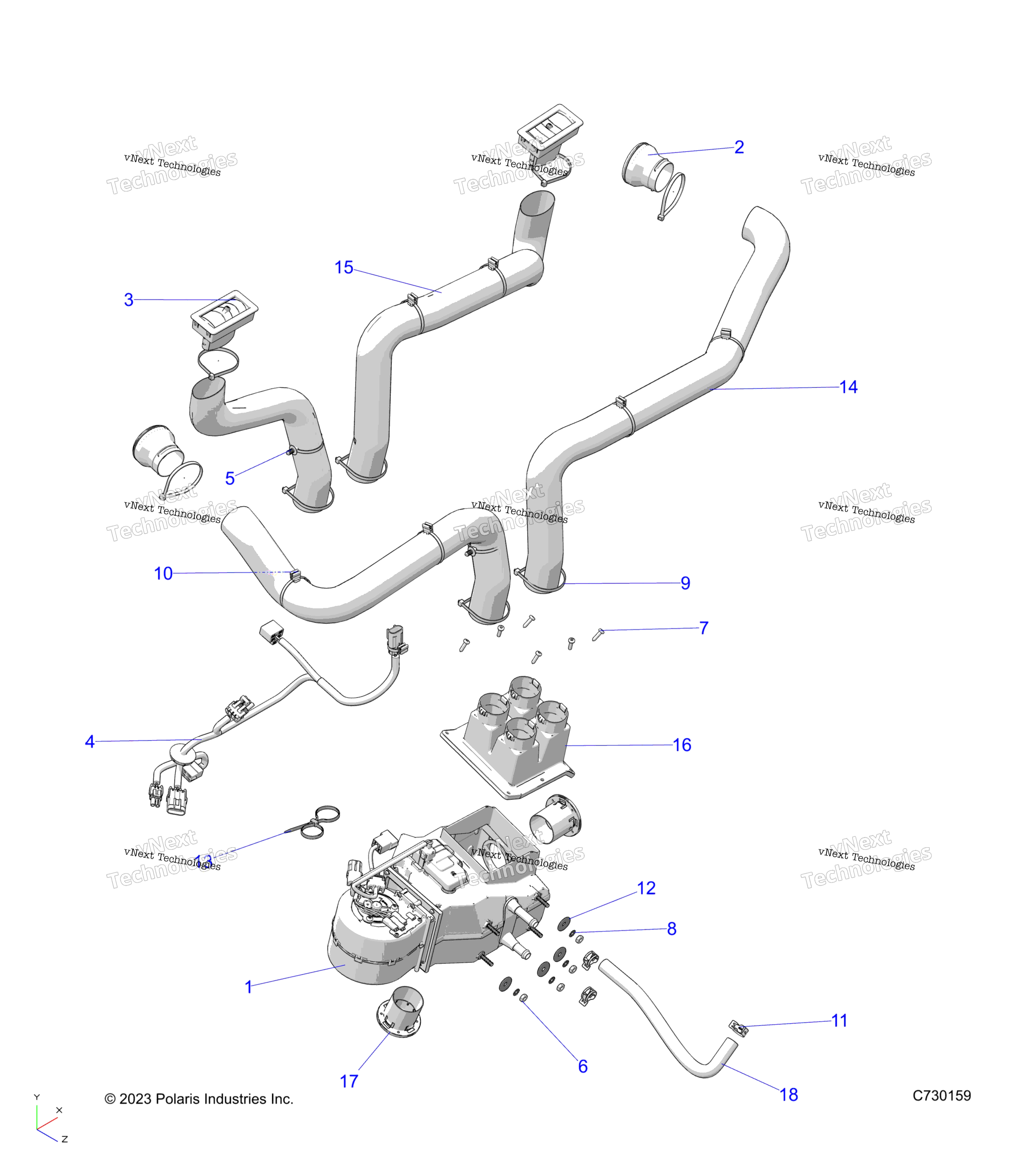 Engine, Heater, кабина R23mas57pk