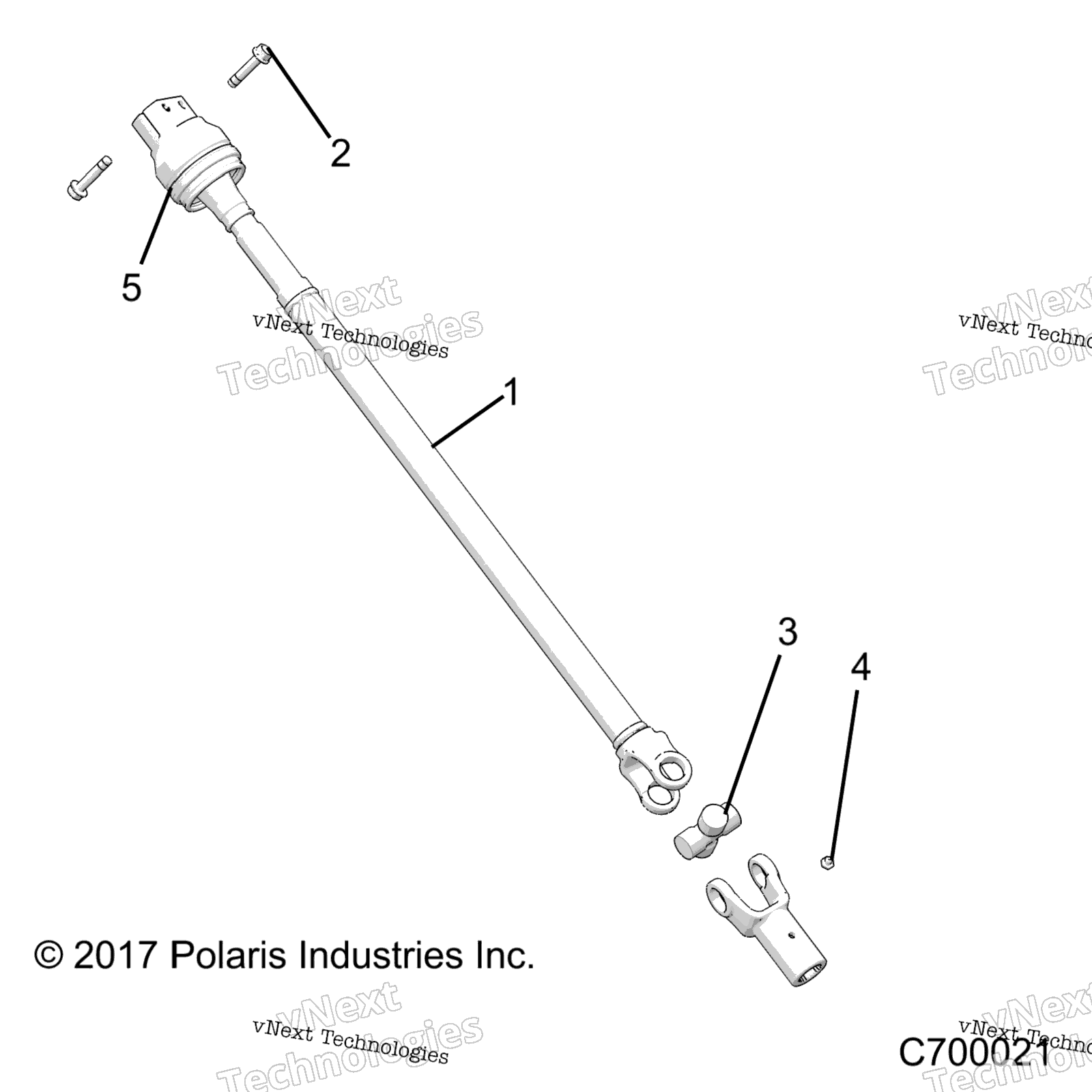 Привод Train, Rear Prop Shaft R23rrp99cj