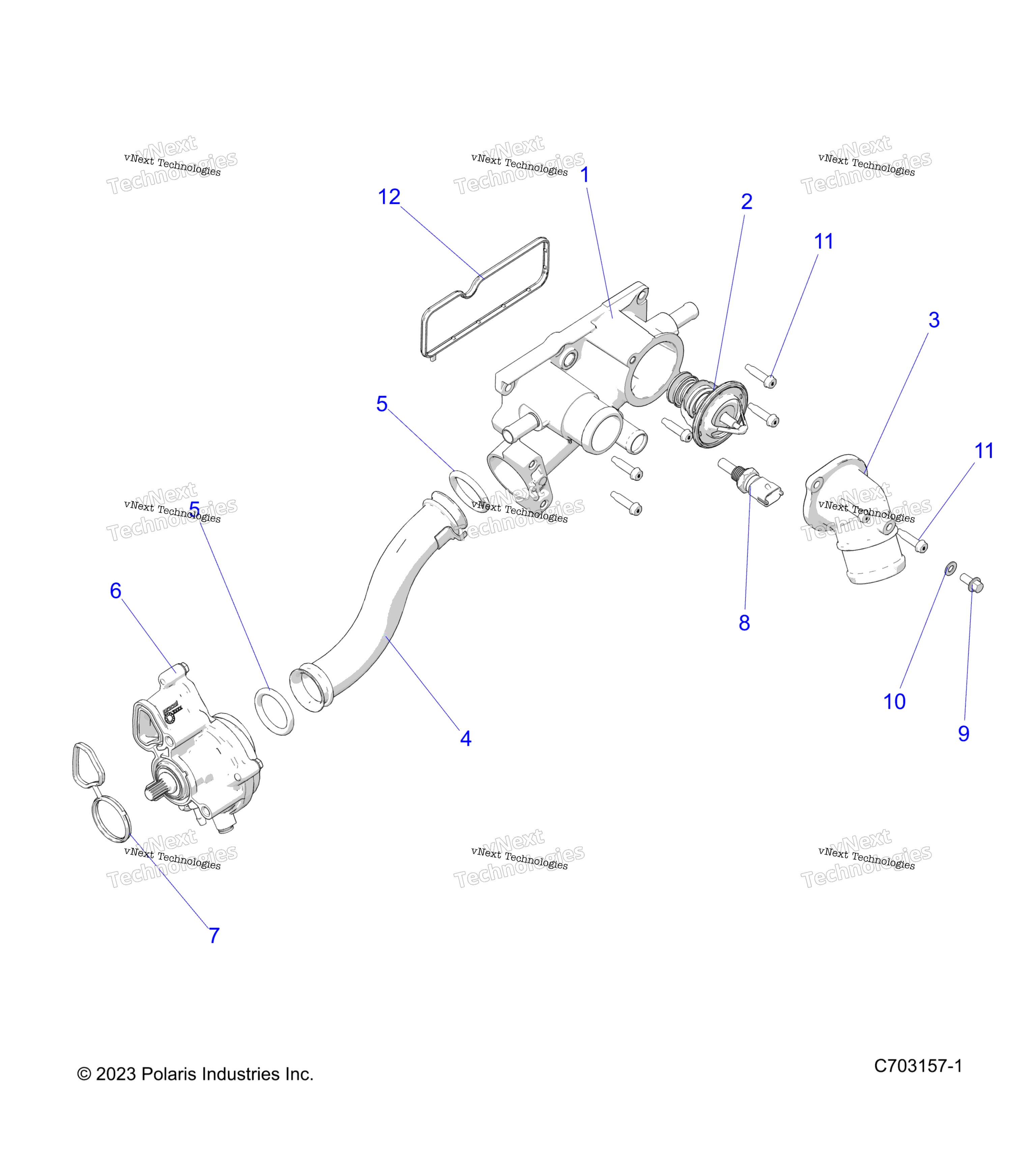 Engine, Waterpump и Related