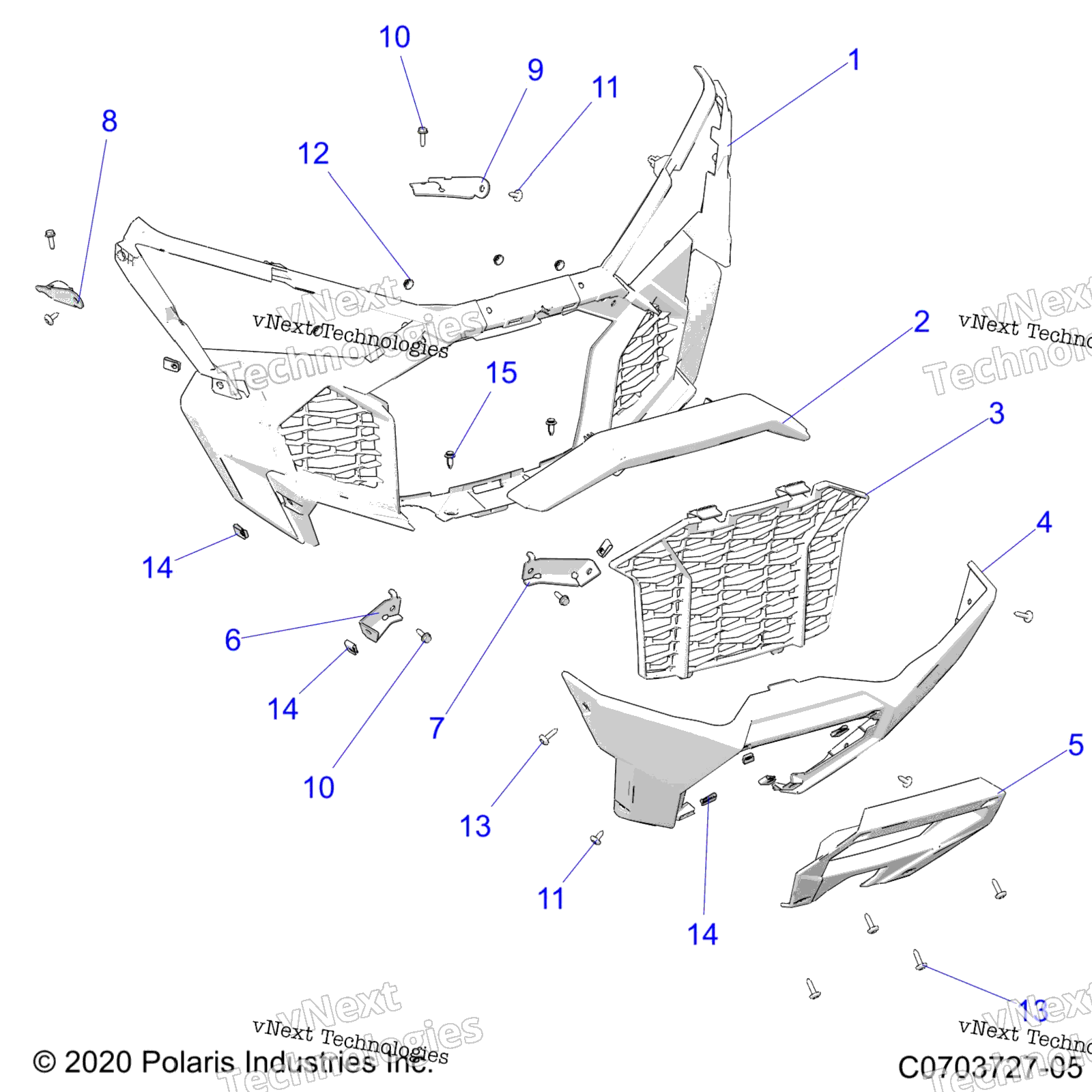 Body, передний Bumper
