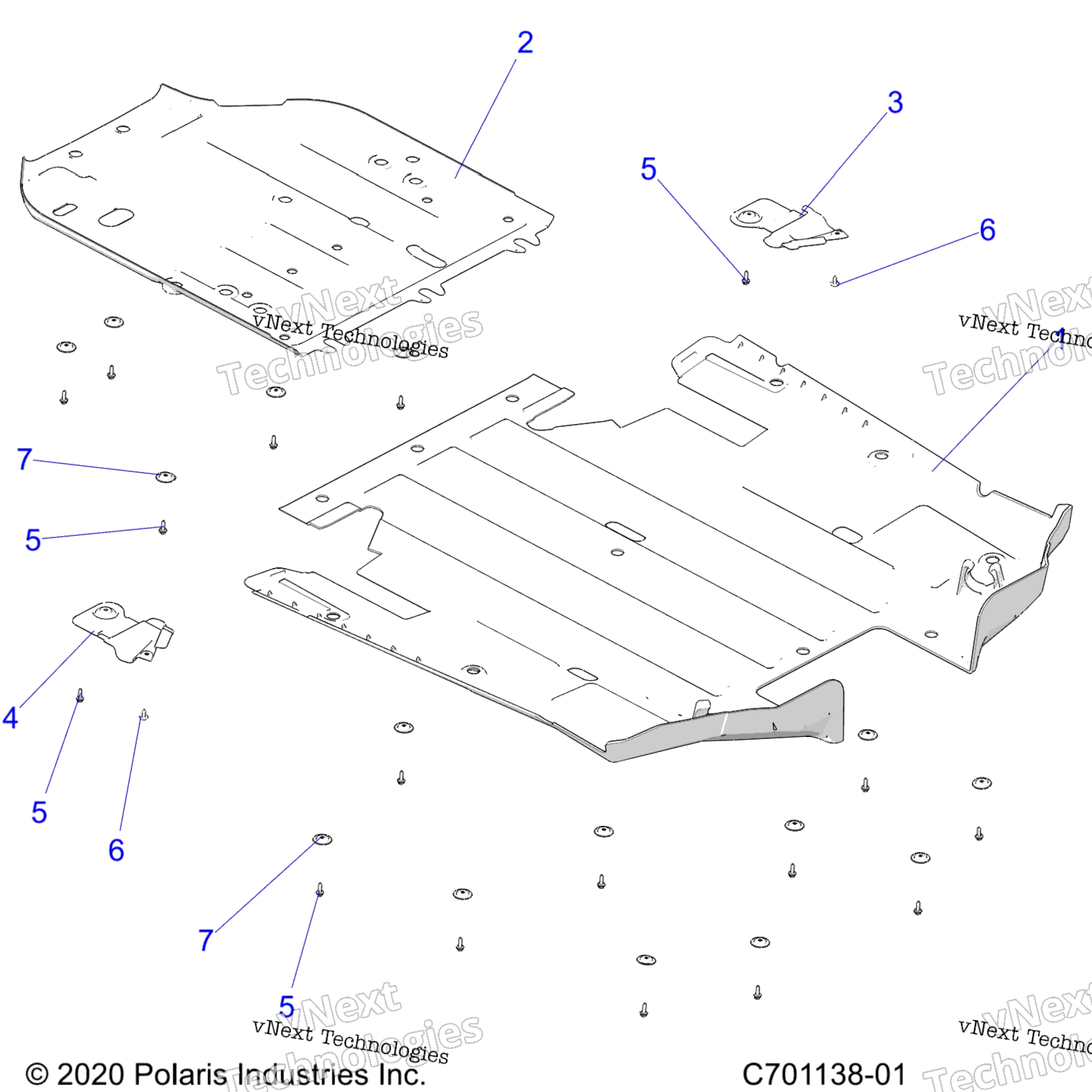 Chassis, защитная Plates