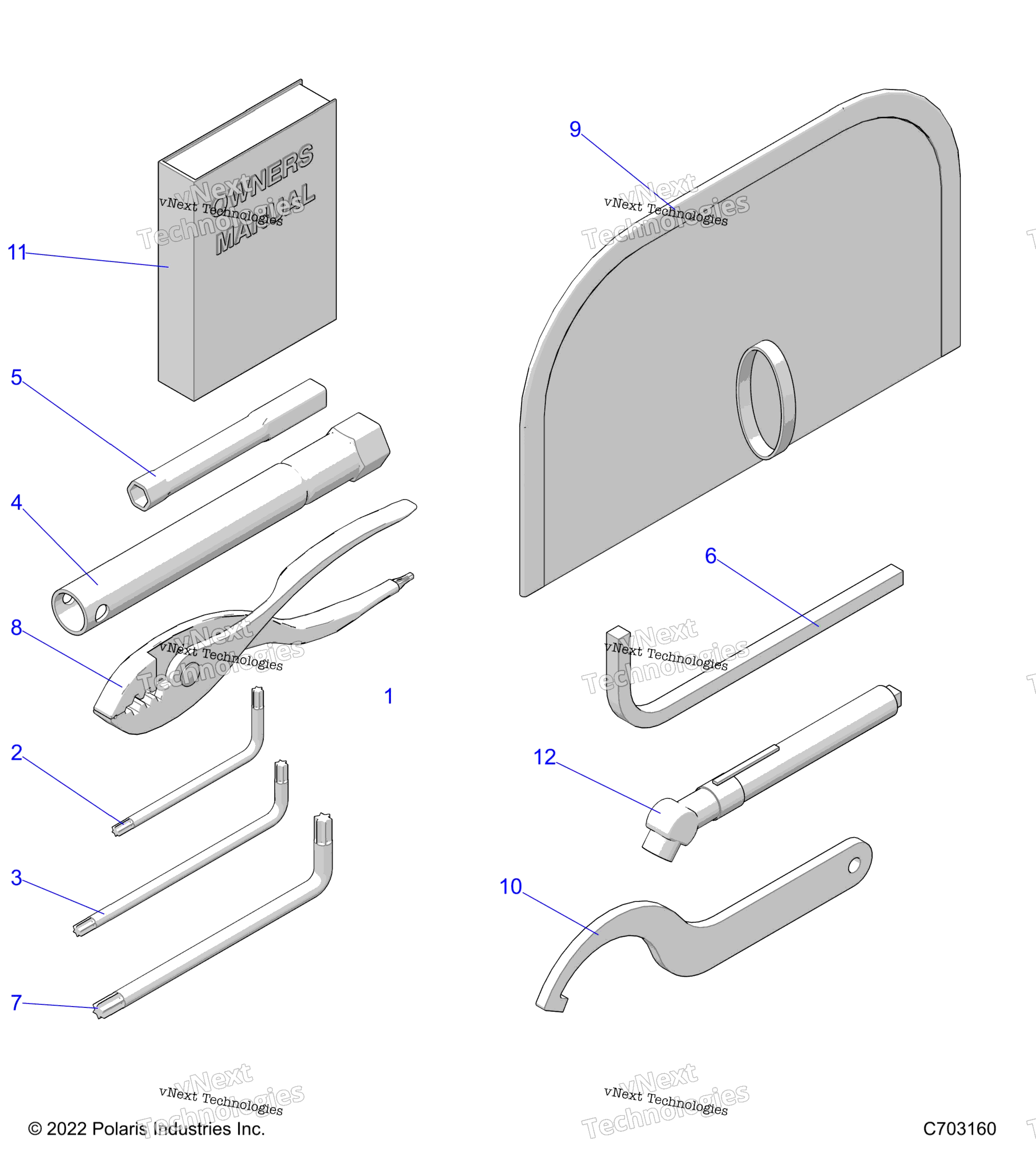 Reference, Owners Manual и инструмент комплект