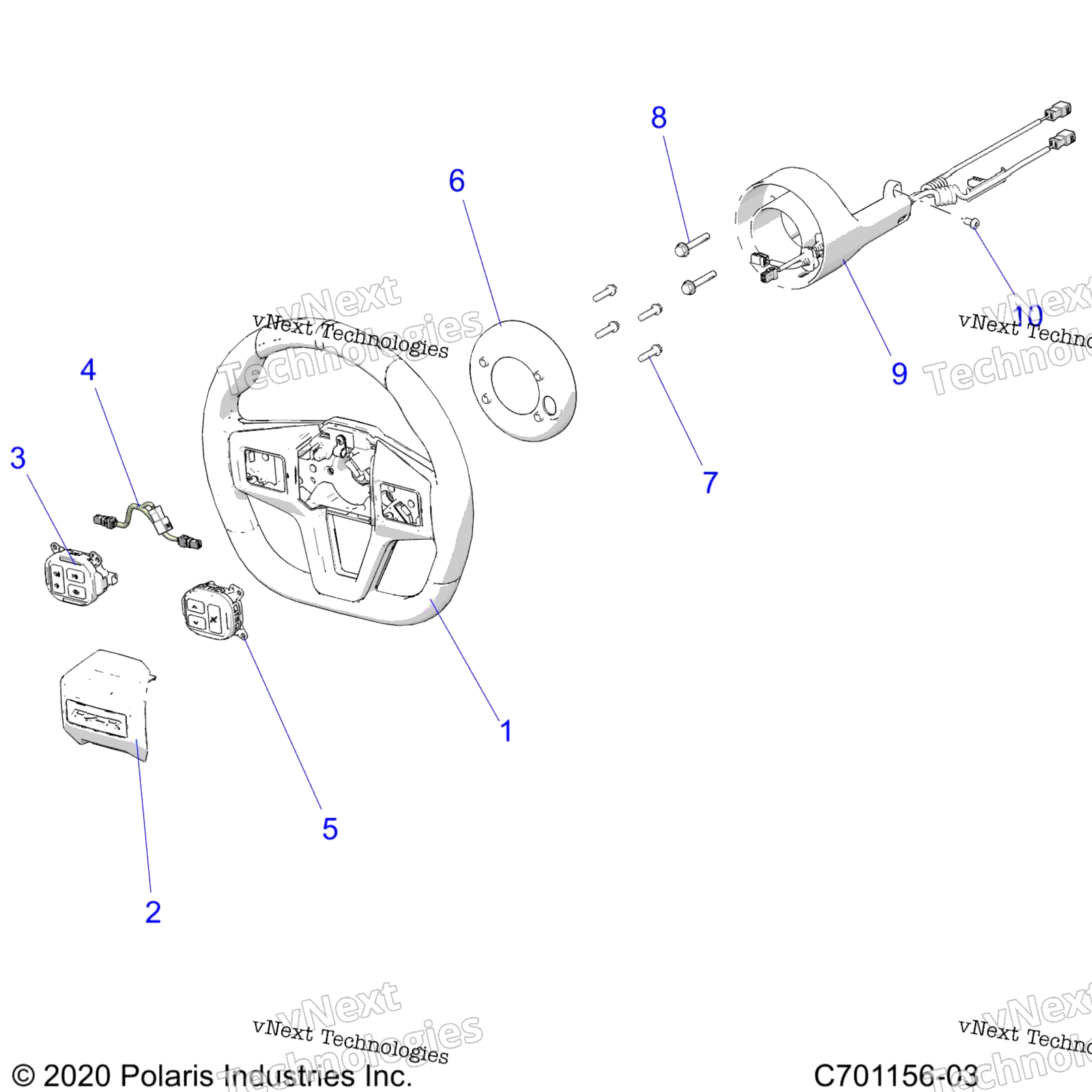 Steering, колесо