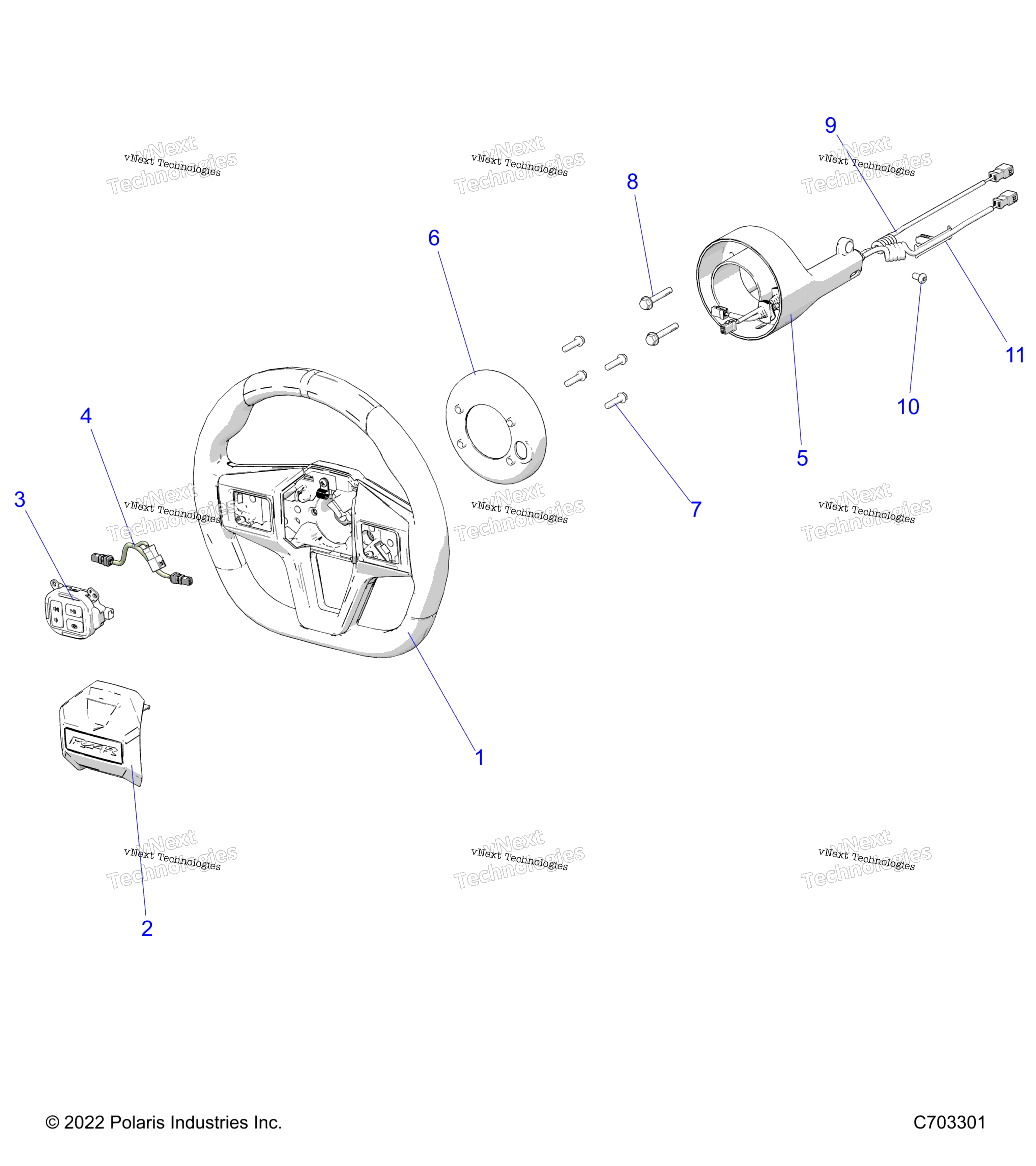 Steering, колесо