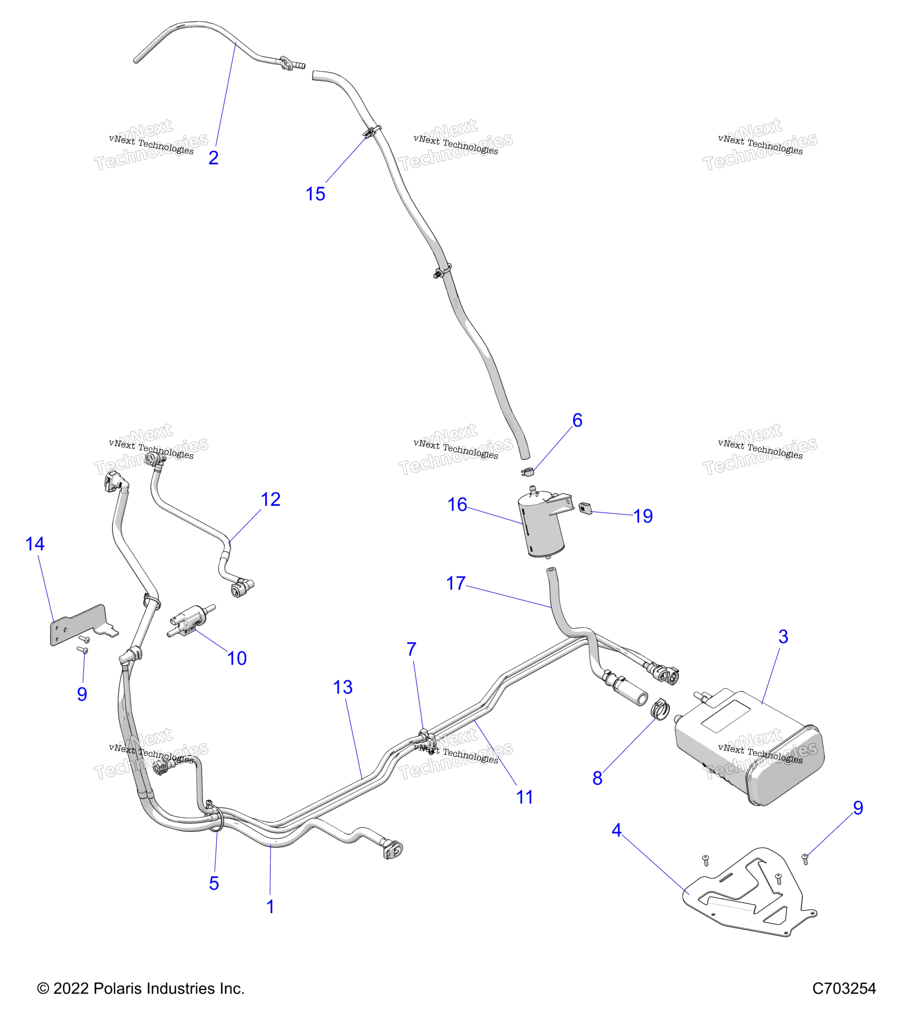 топливный System, топливный Lines, Evap Z23rgu2kbn