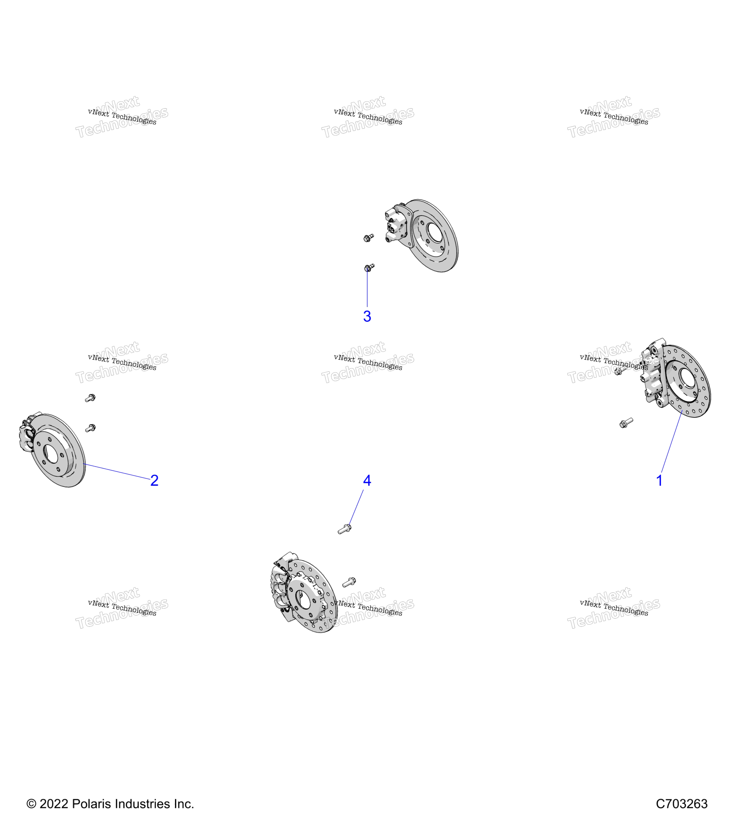 Brakes, Caliper крепление и Rotors