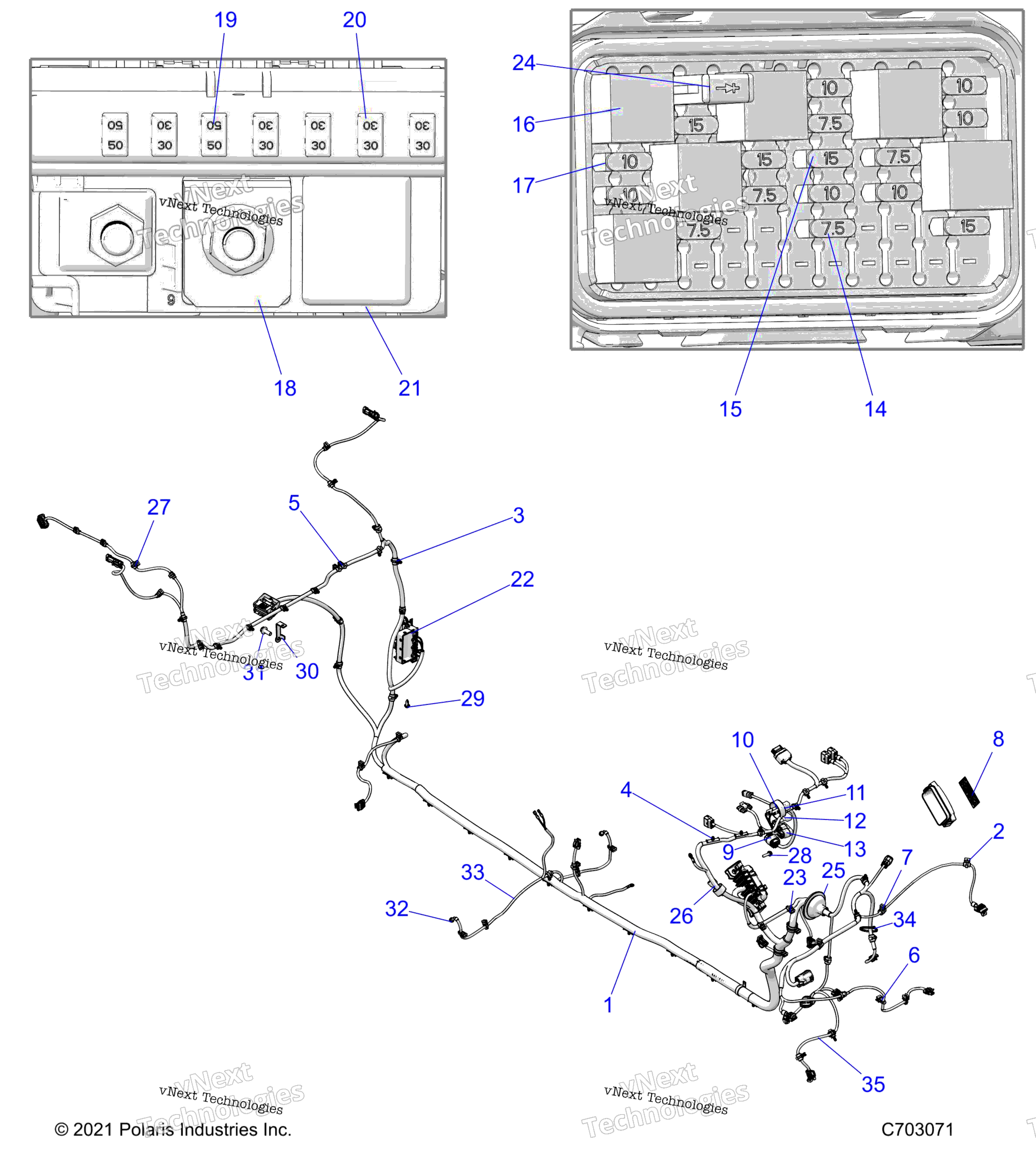 Electrical, Wire Harness, Chassis, Standard Electrical, Headlights и Taillights