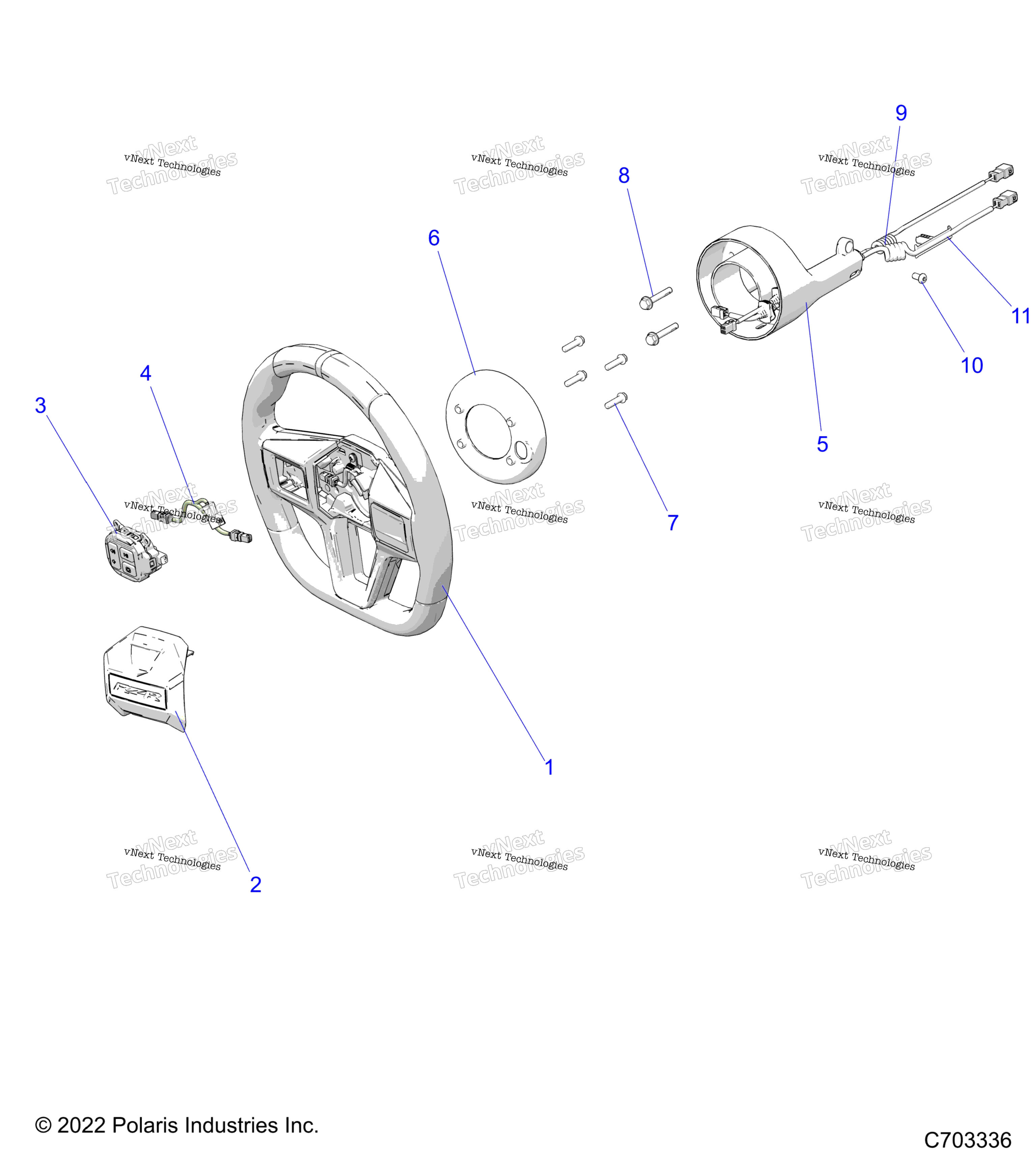 Steering, колесо