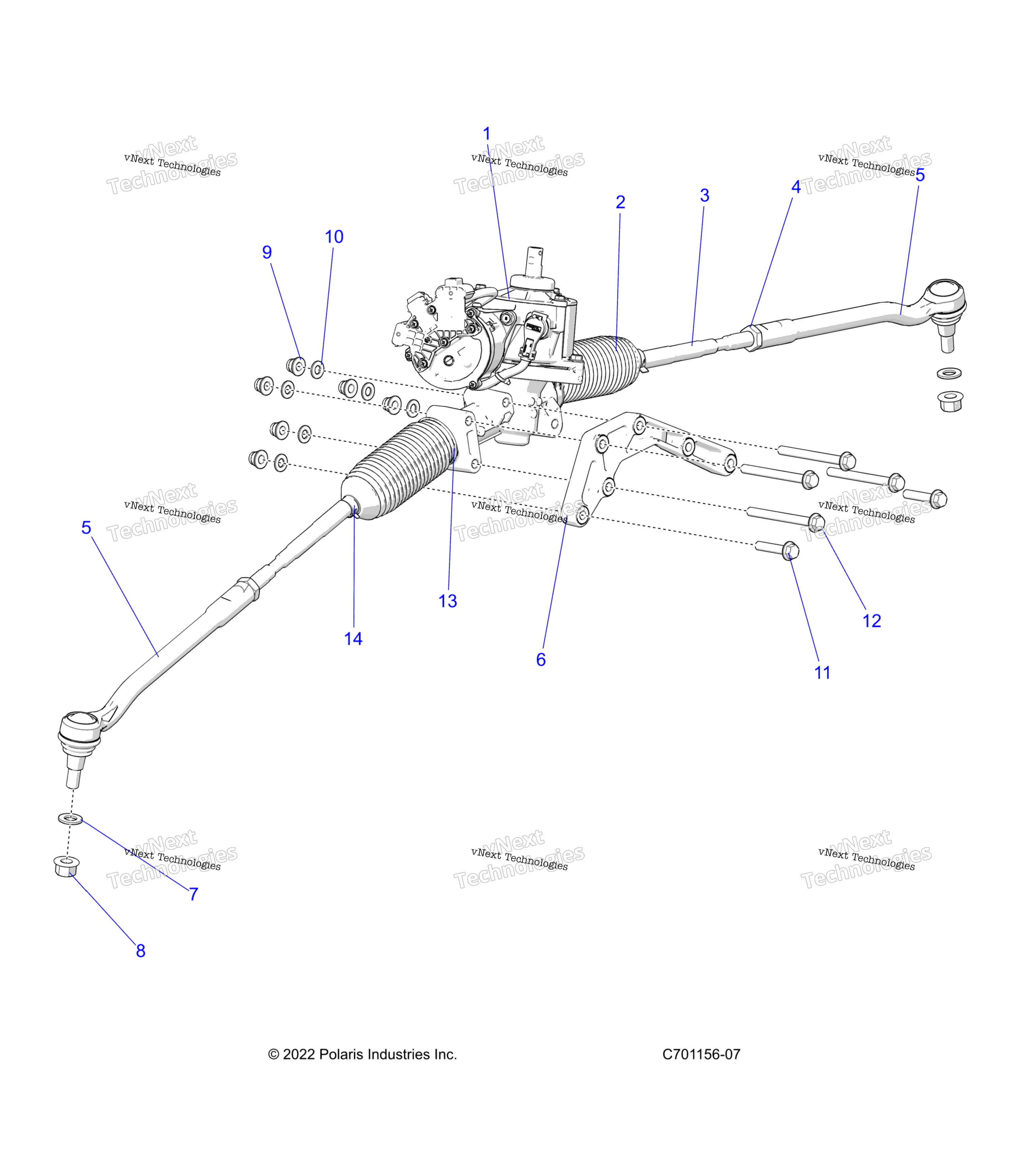 Steering, передача Box W / Eps и Related