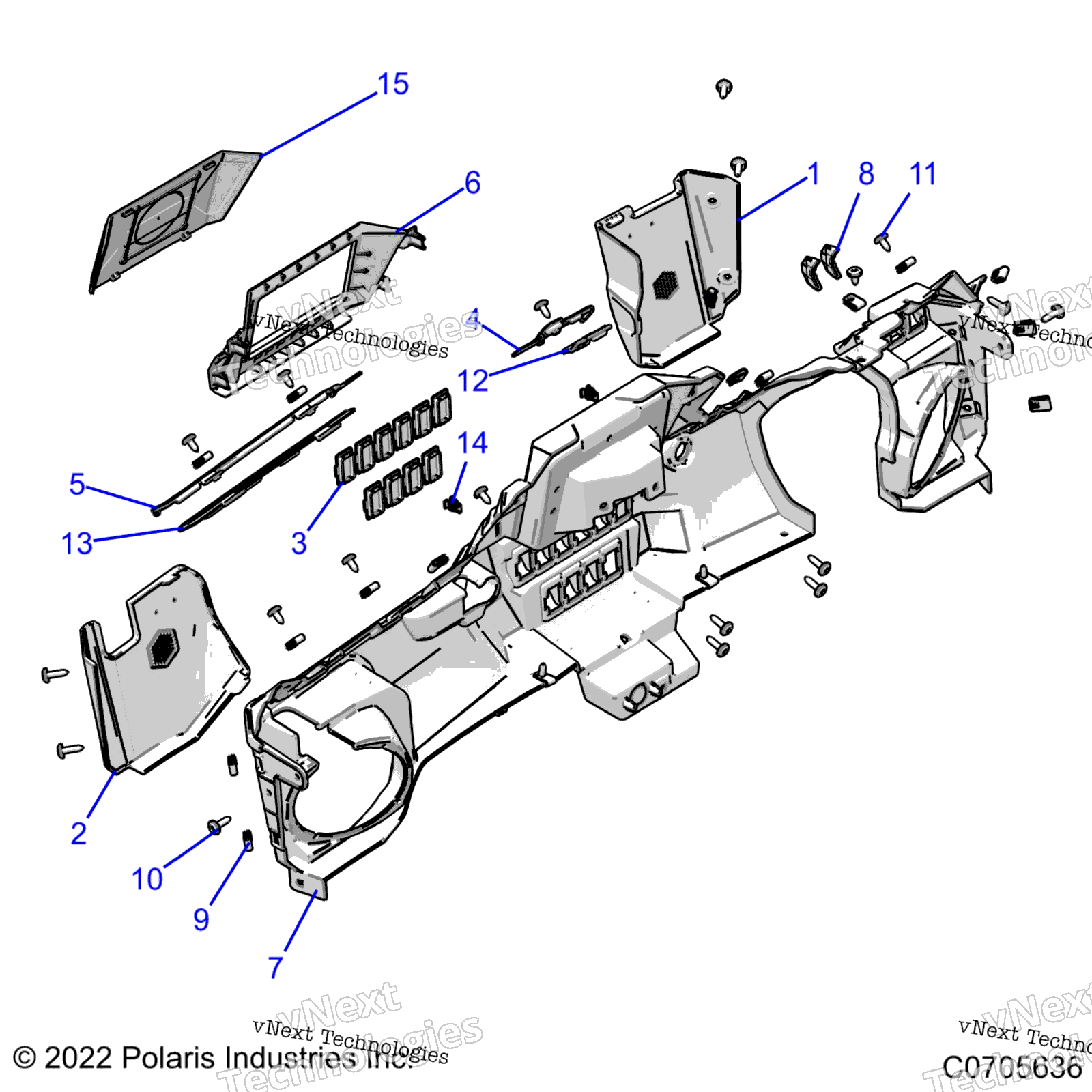 Кузов, панель приборов Lower Z23r4e92a/92B