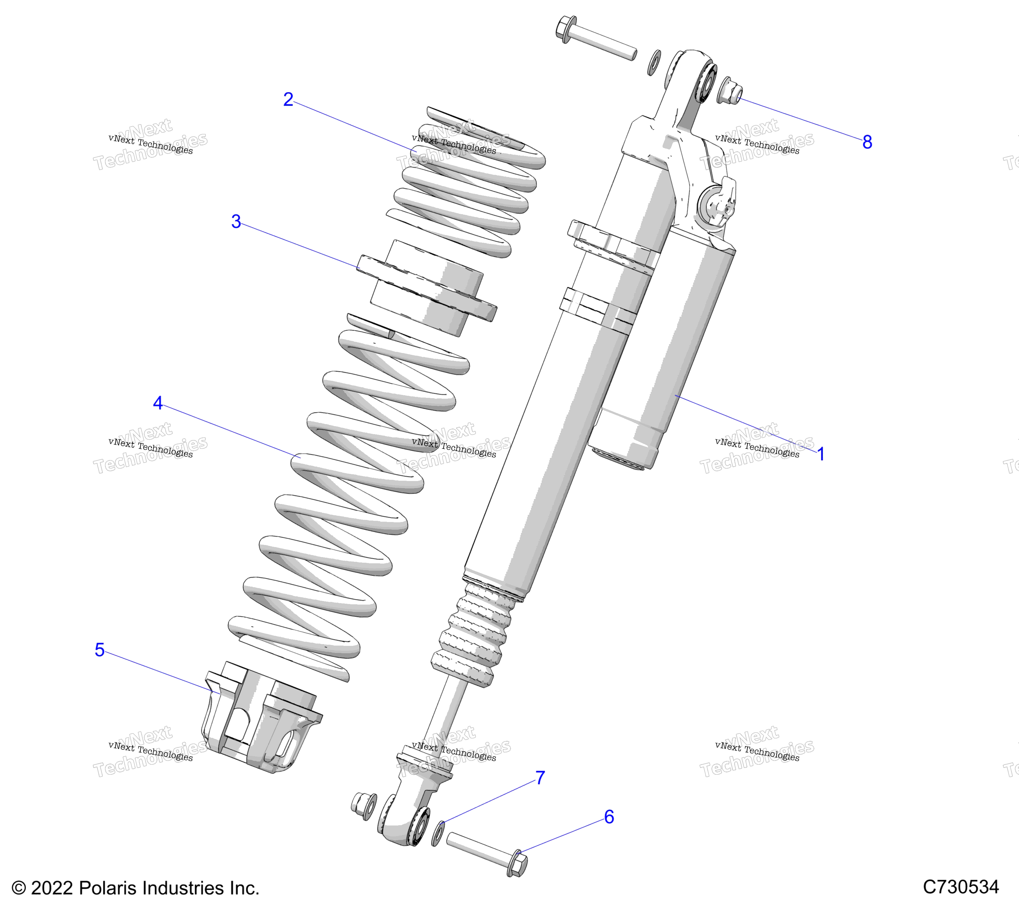 Подвеска, передний амортизатор Mounting, Standard/Premium Z23r4e92a/92B