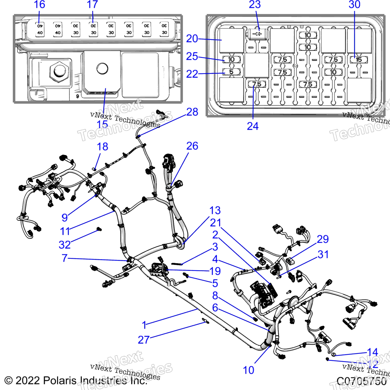 Electrical, Wire Harness, Chassis Z23rab92a / 92B