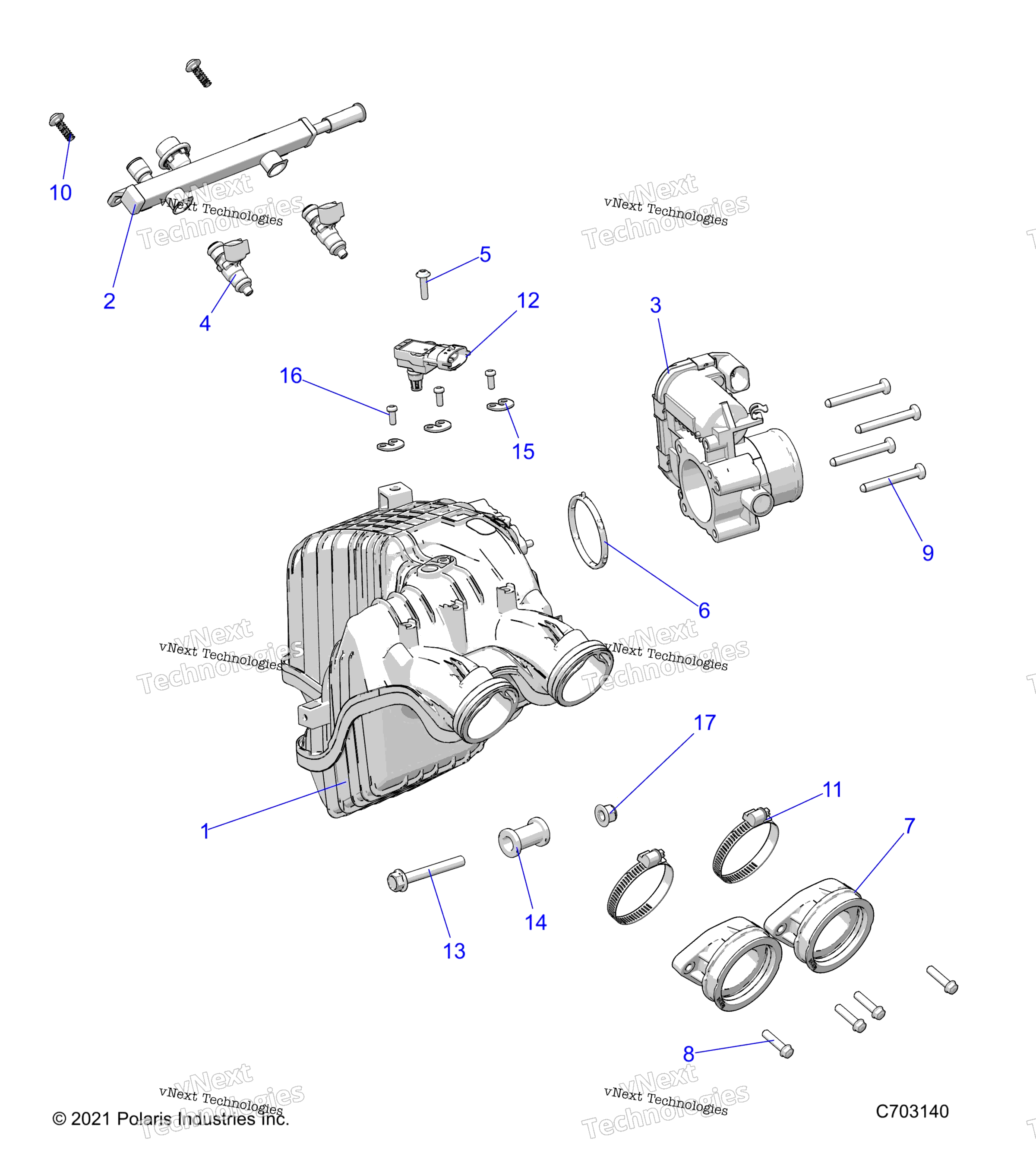 Engine, впуск & Throttle кузов