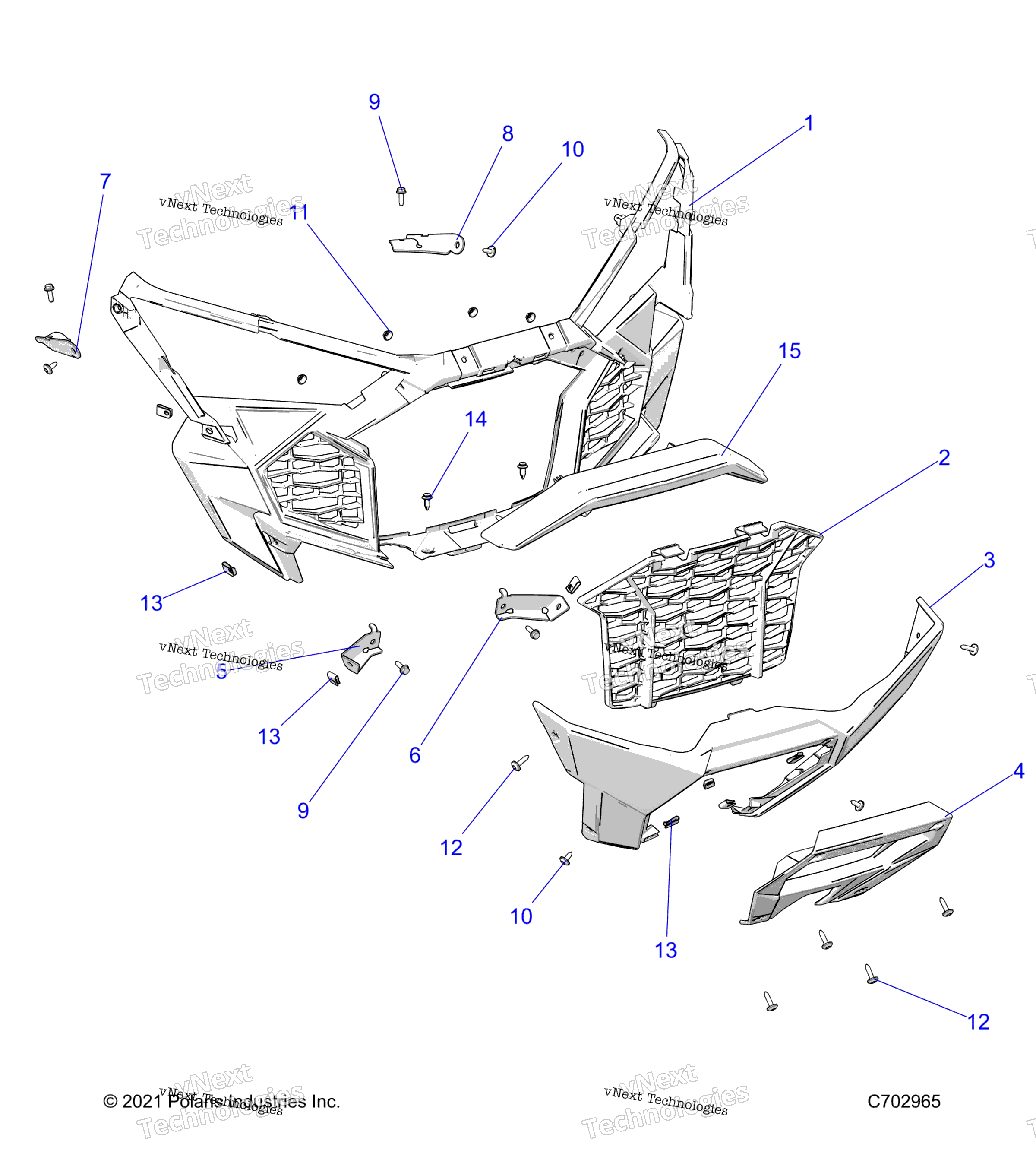 Body, передний Bumper