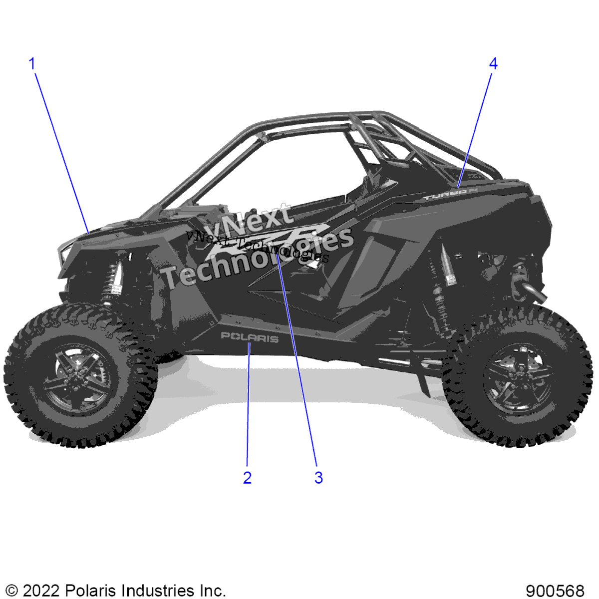 Body, Decals, Graphics Z23gae92a / 92B
