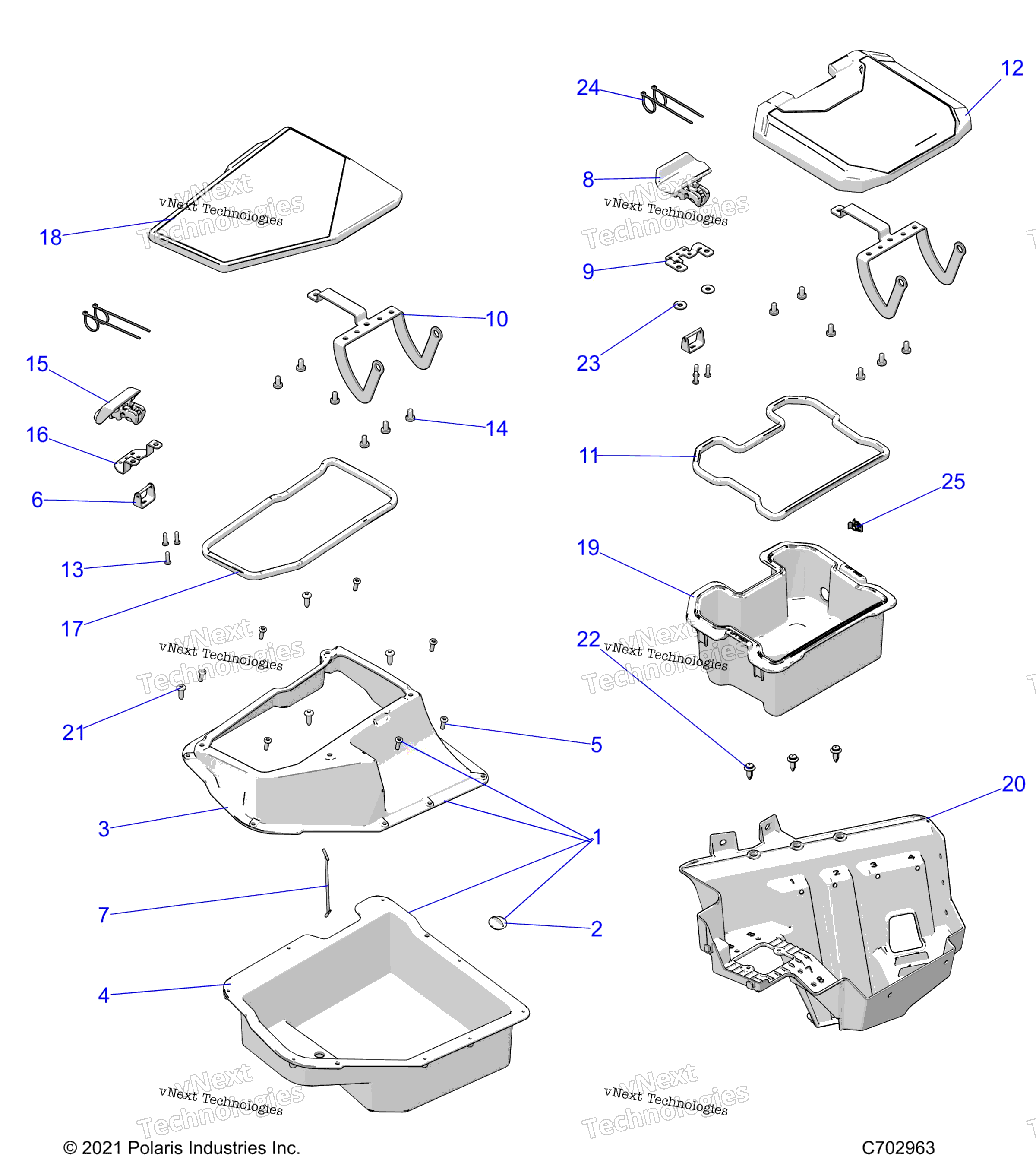 Body, передний Storage Z23gad92a / 92B