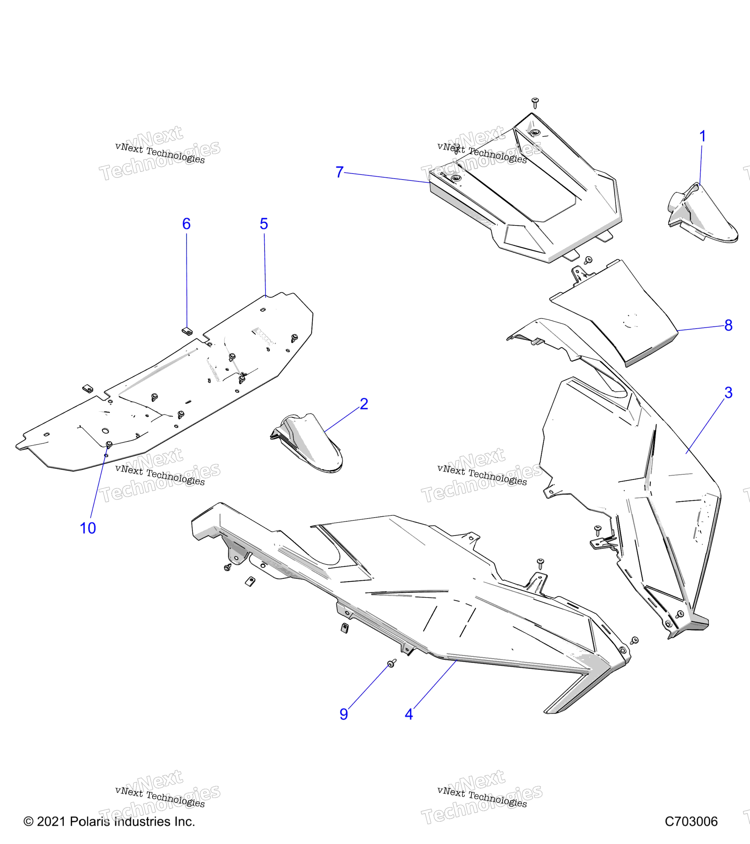 Body, Hood и передний Fenders