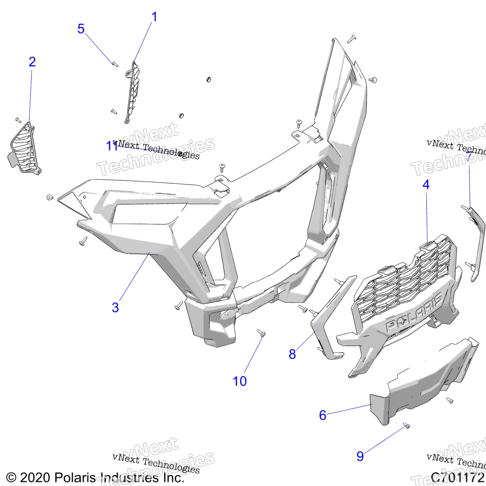 Body, передний Bumper Z23nak99a / 99B