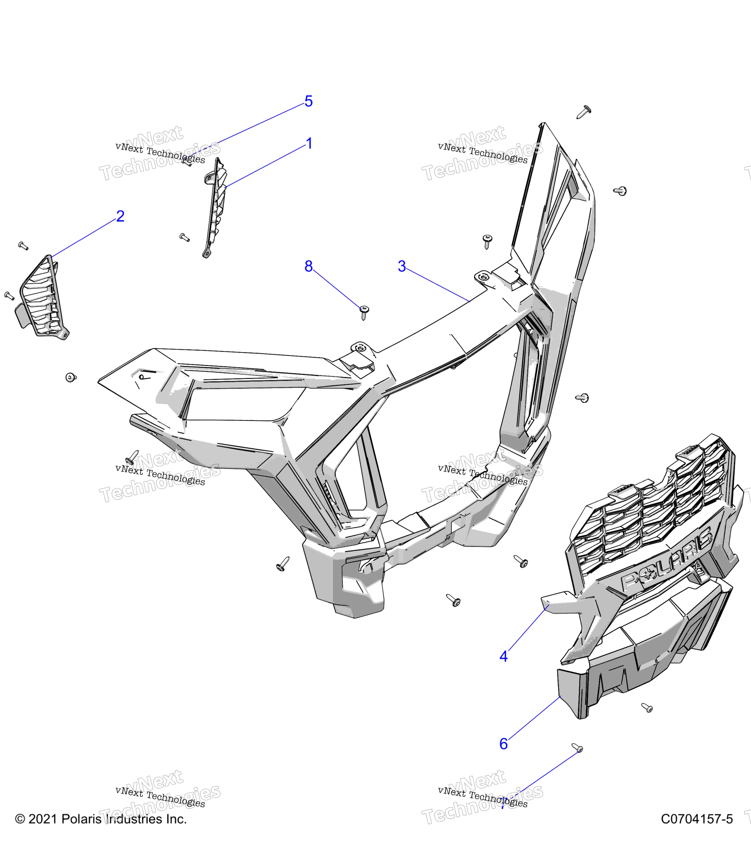 Body, передний Bumper Z23n4k99a / 99B