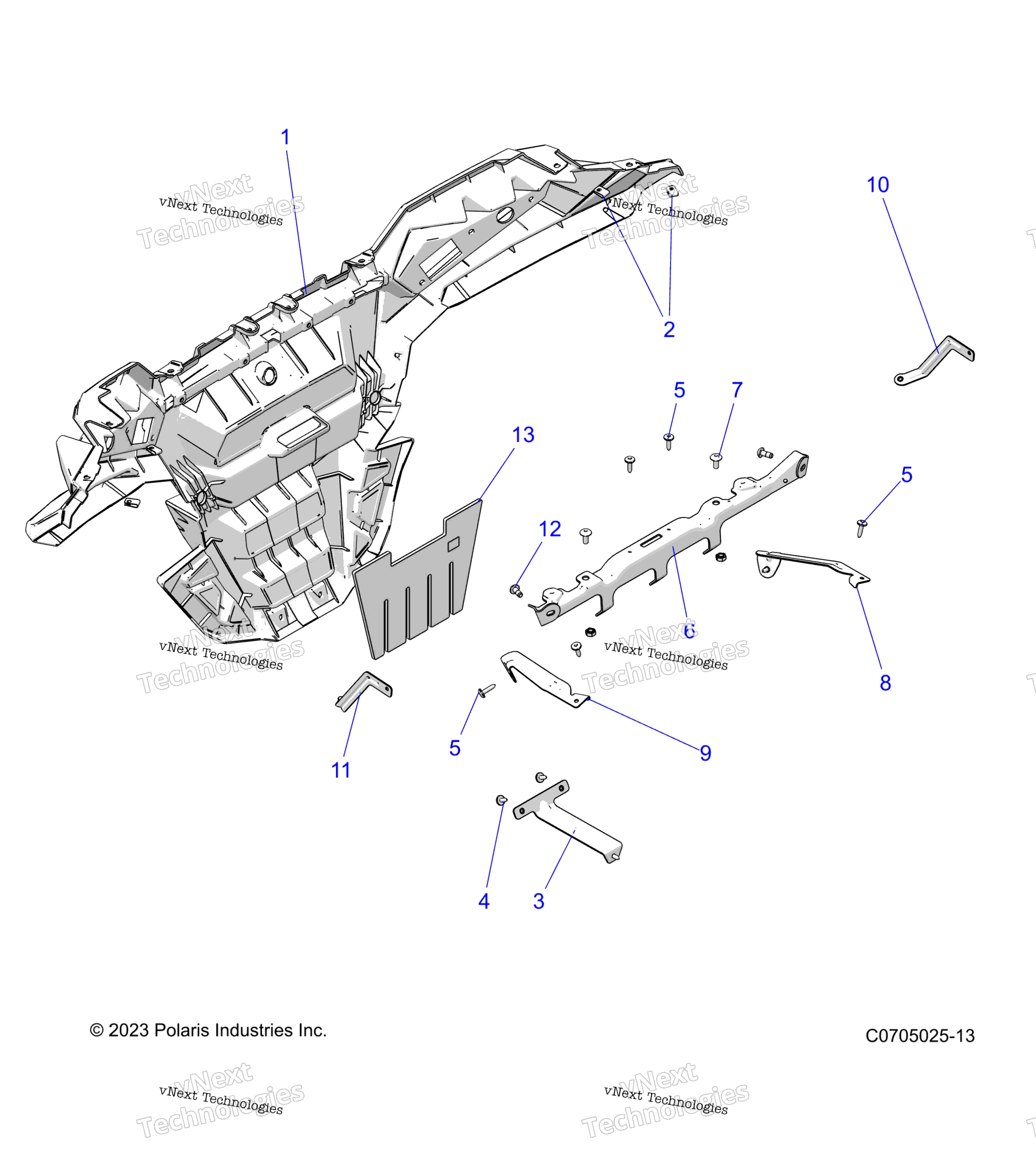 Body, задний Bumper
