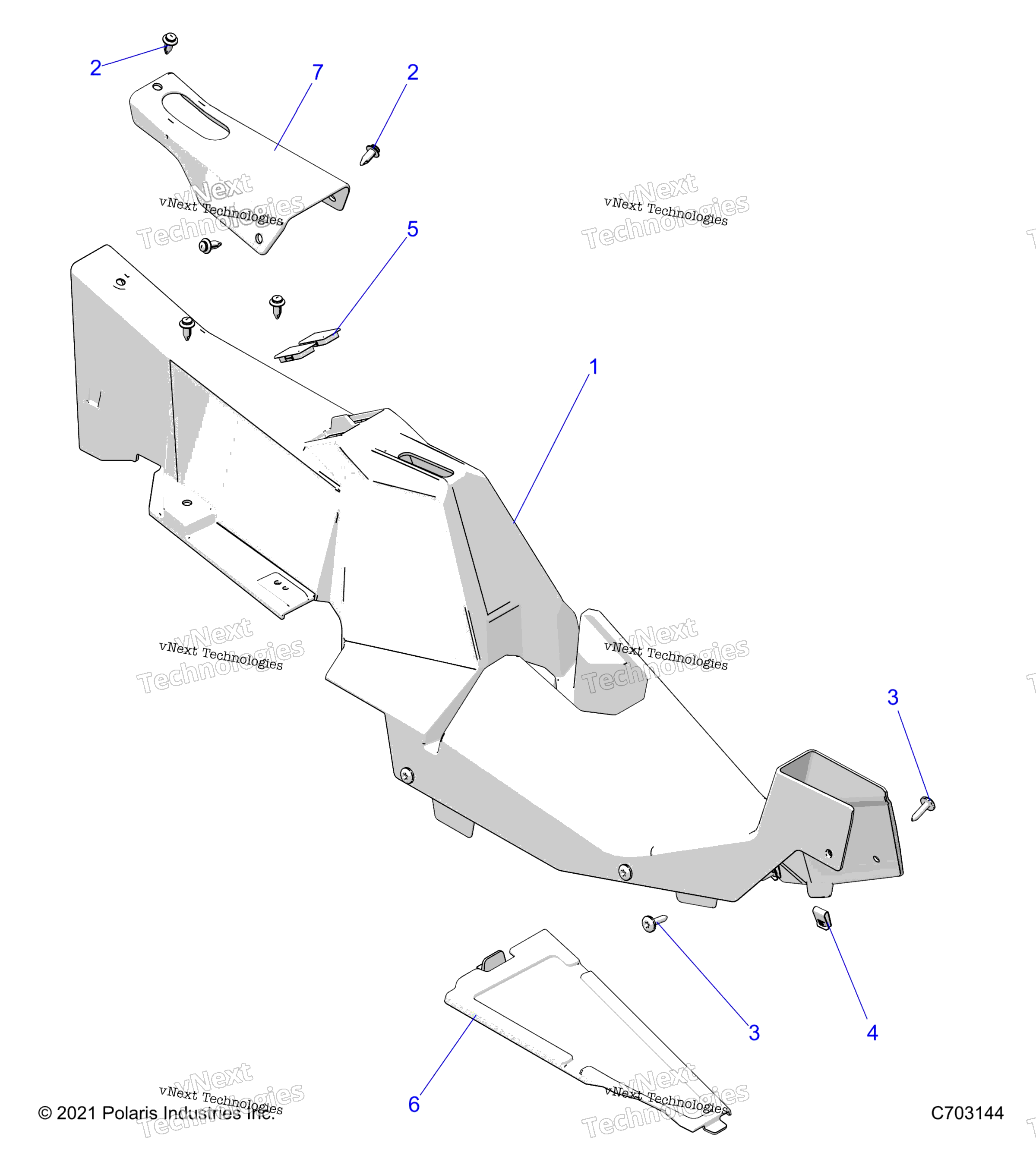 Body, Center Console Z24nee99fm / Z24nes99fm / Cm