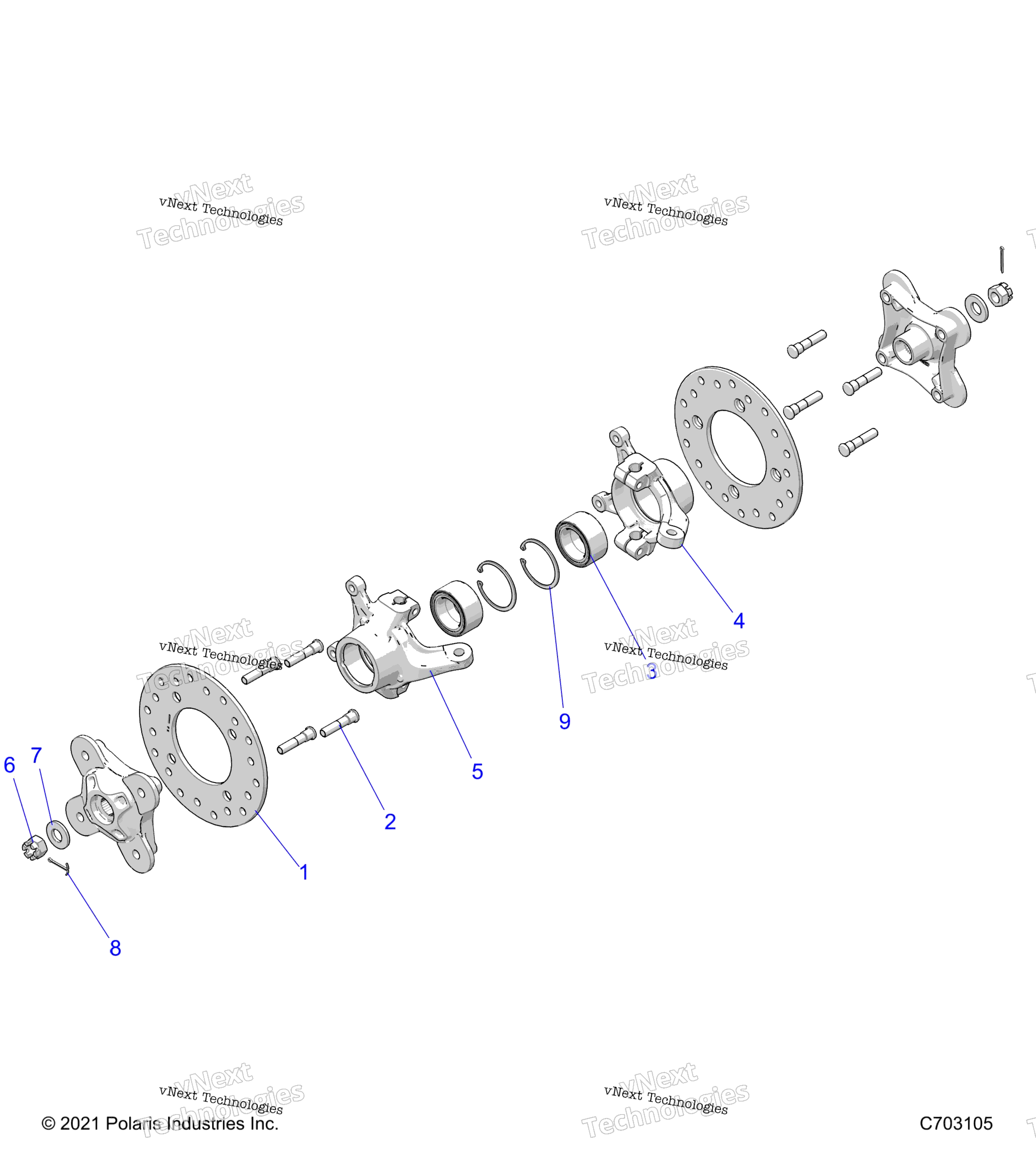 Подвеска, передняя Carrier And Hub Z24nee99fm/Z24nes99fm/Cm
